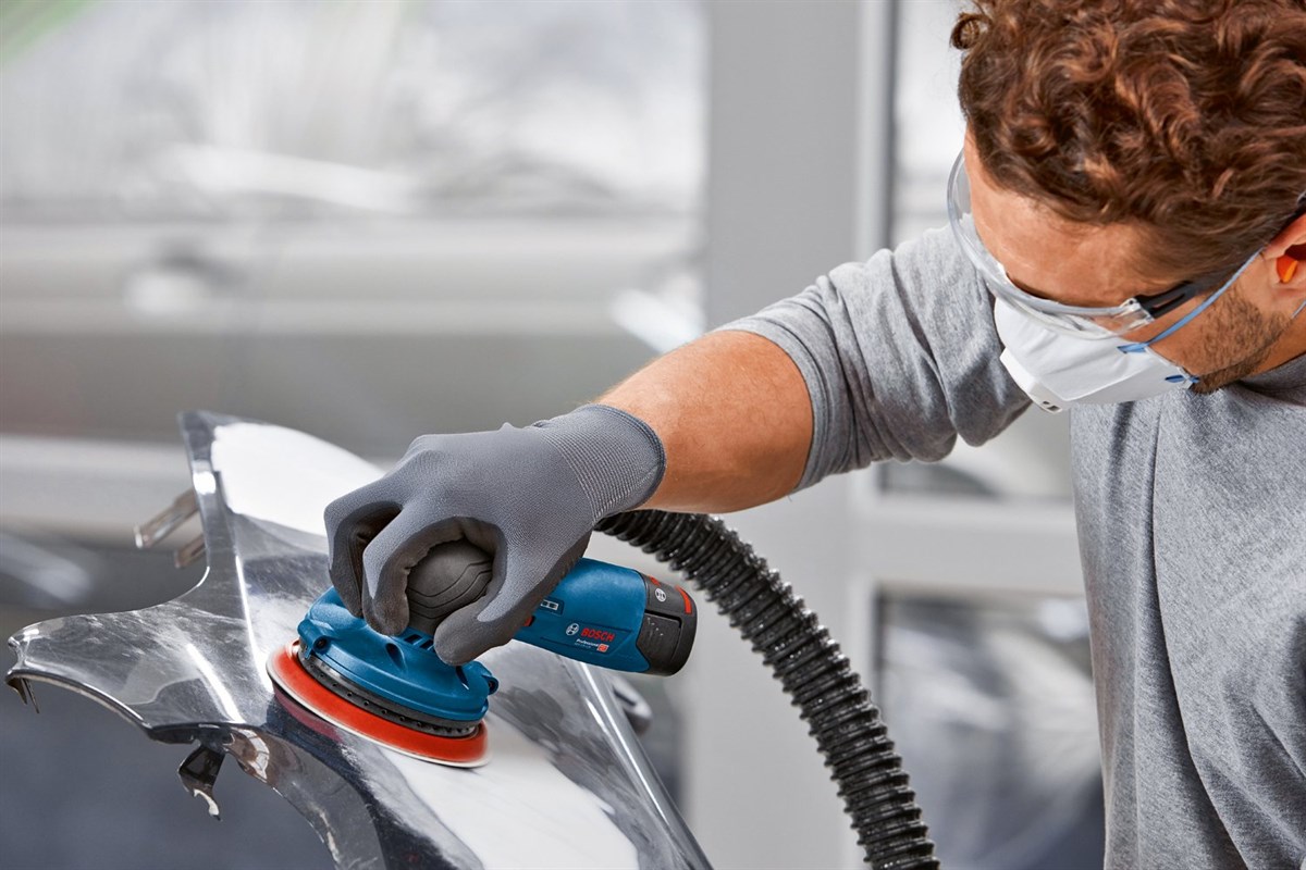 Bosch Professional GEX 12V-125 (Solo) Eksantrik Zımpara Makinesi