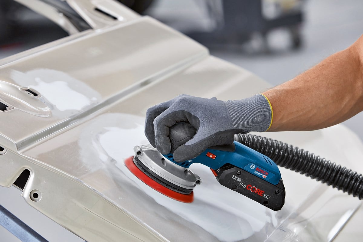 Bosch Professional GEX 18V-125 (Solo) Eksantrik Zımpara Makinesi