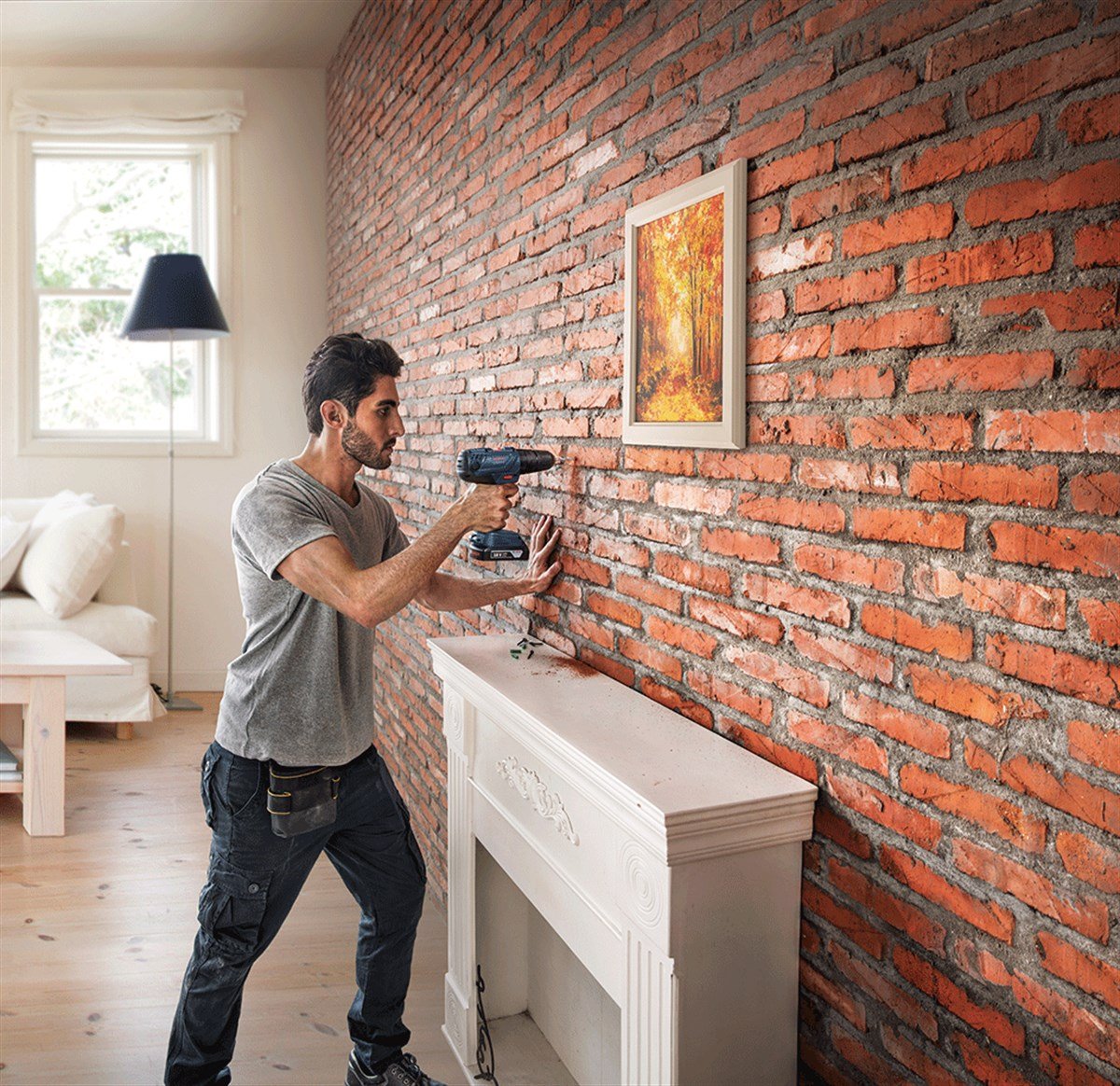 Bosch Professional GSB 180-LI 1,5 Ah Çift Akülü Darbeli Delme/Vidalama - Çantalı
