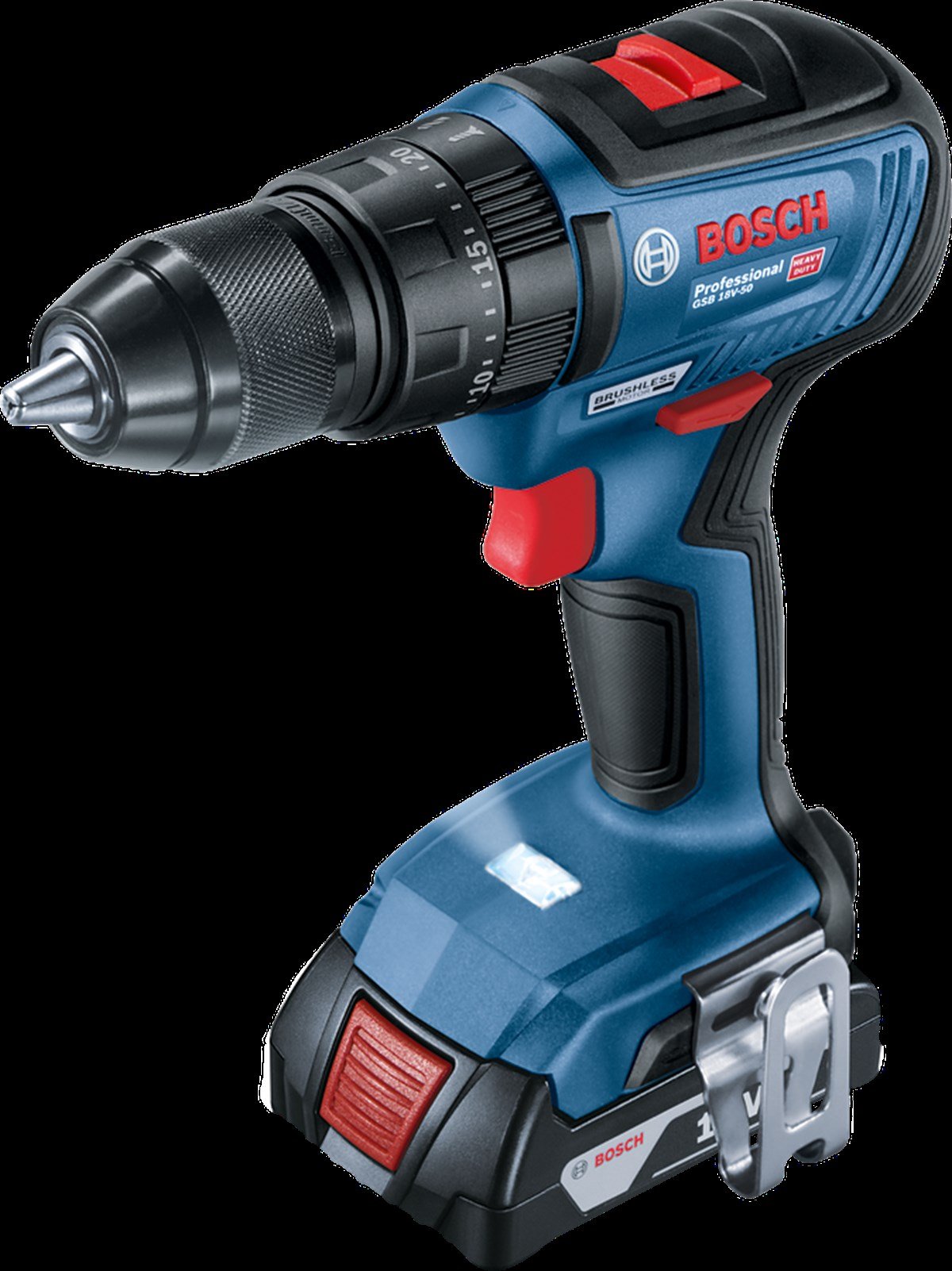 Bosch Professional GSB 18V-50 Akülü Darbeli Delme/Vidalama Makinesi