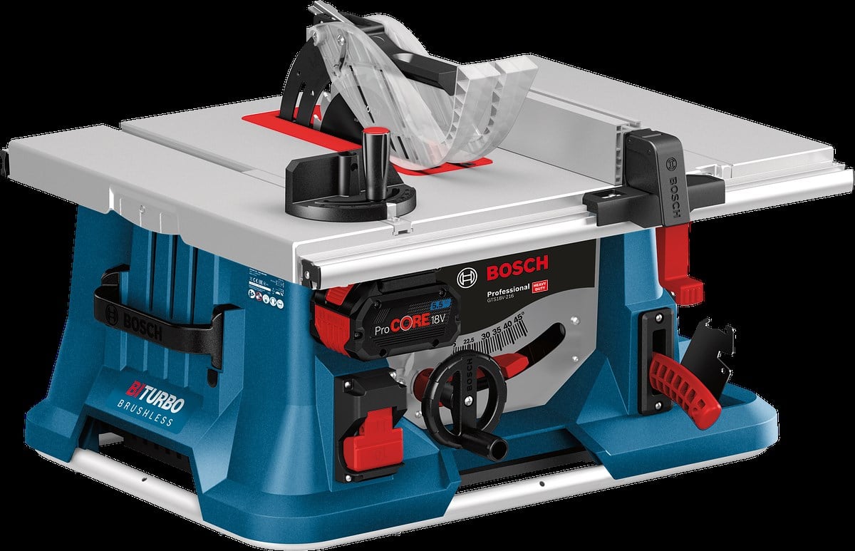 Bosch Professional GTS 18V-216 Gönye Kesme Makinesi (2x5.5Ah;Karton)
