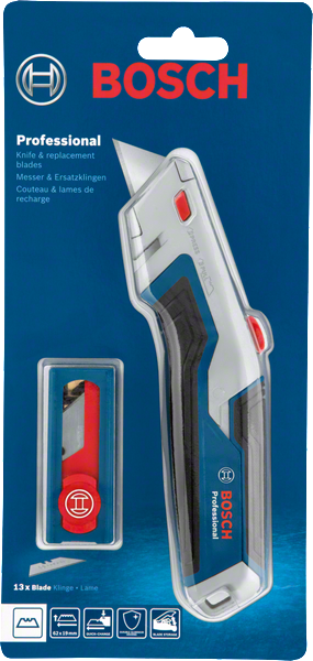 Bosch Profesyonel Maket Bıçağı ve Bıçak Yedeği Seti