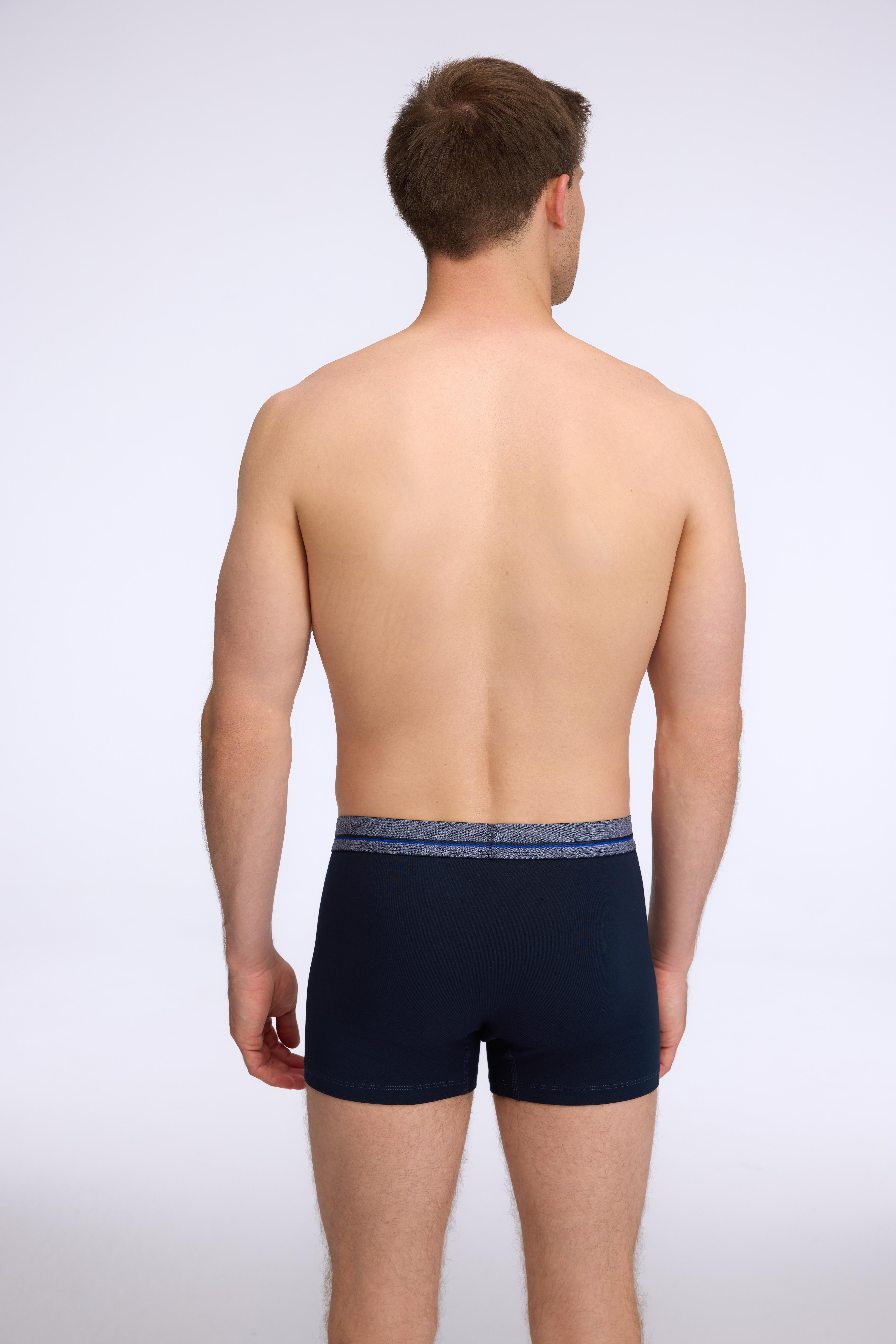  Erkek Lacivert 3 lü Boxer  - US.01.80586 240