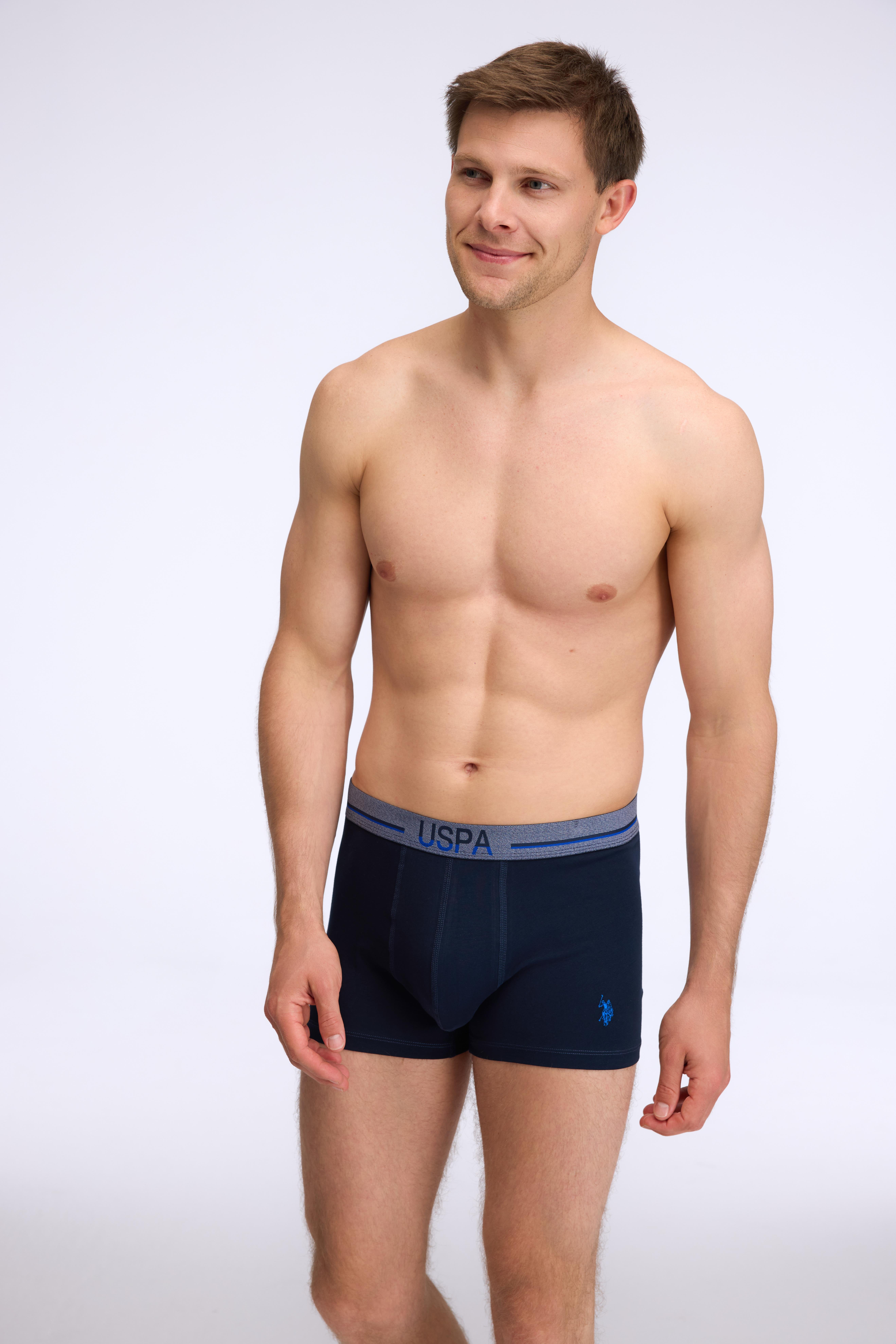  Erkek Lacivert 3 lü Boxer  - US.01.80586 240