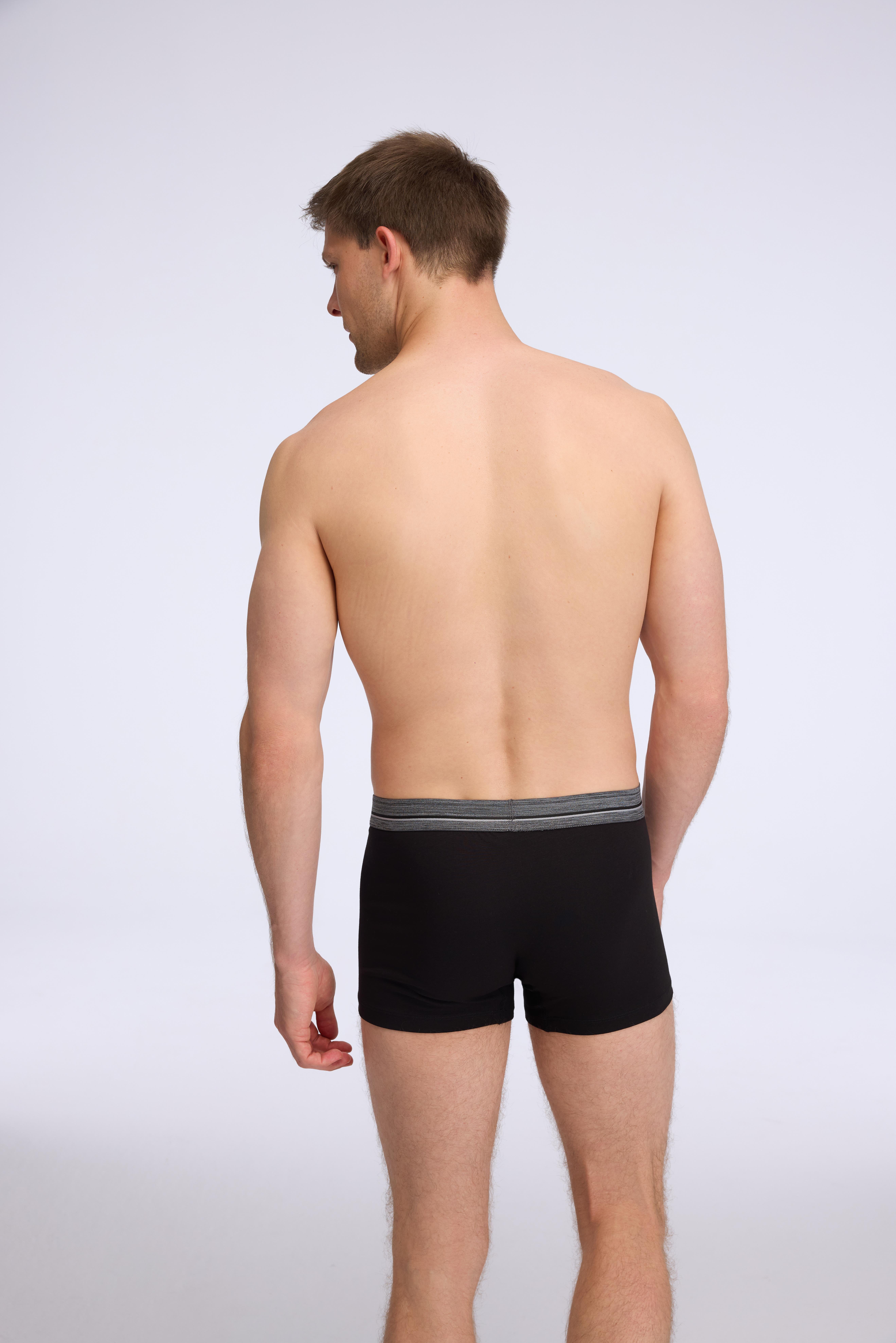  Erkek Siyah 3 lü Boxer  - US.01.80586 140