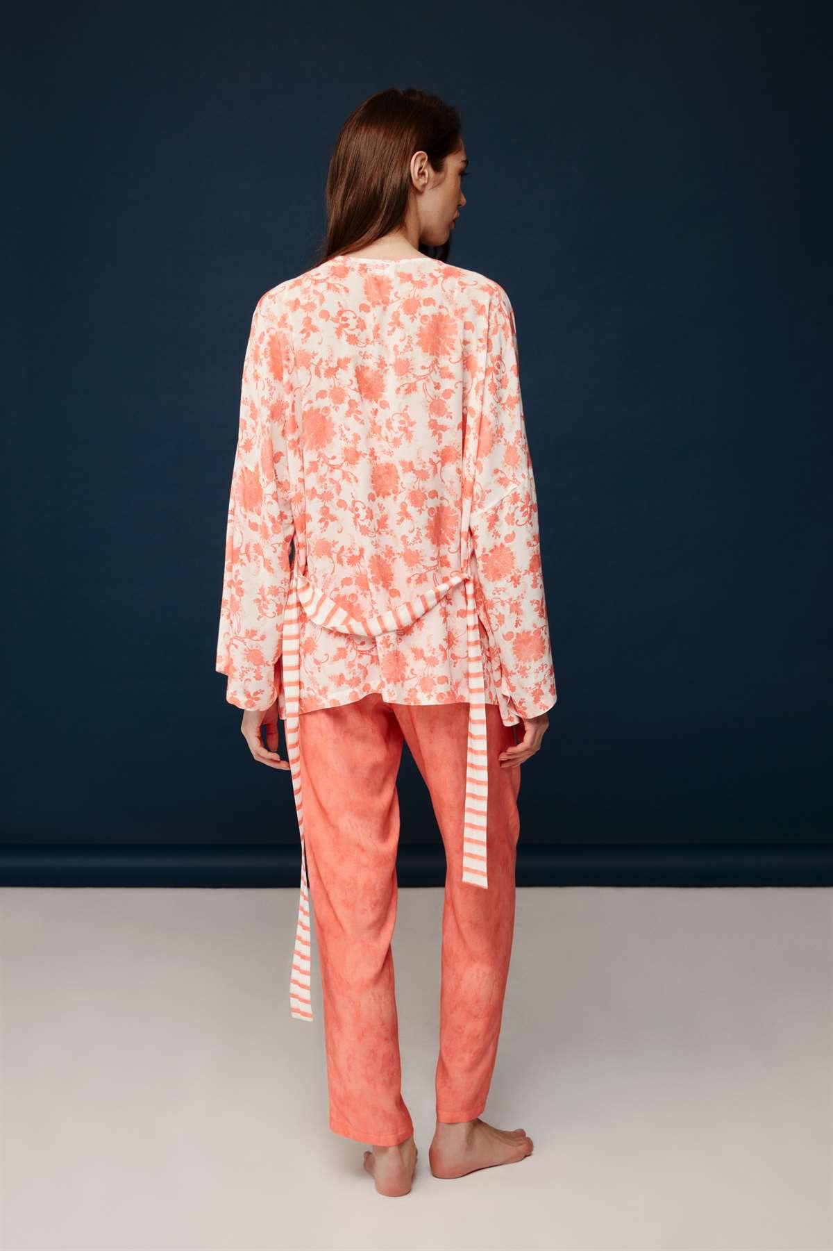 Bonnie&Clyde - Kadın Somon Viskon 3 lü Bralet Takımı  - B&C.01.30007.23Y 303