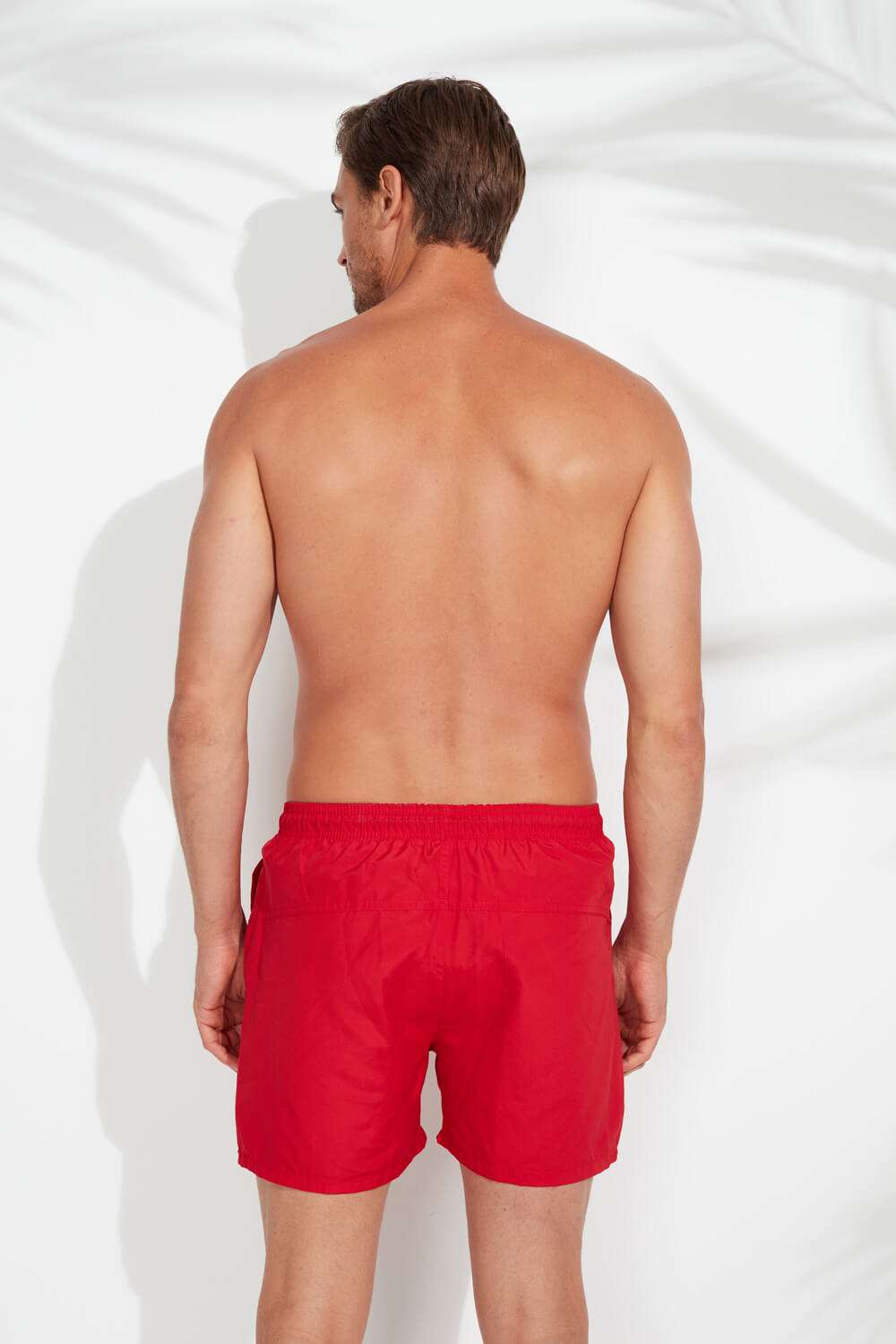 U.S. Polo Assn. Erkek Kırmızı Orta Boy Deniz Şortu - US.01.21000.21Y 160