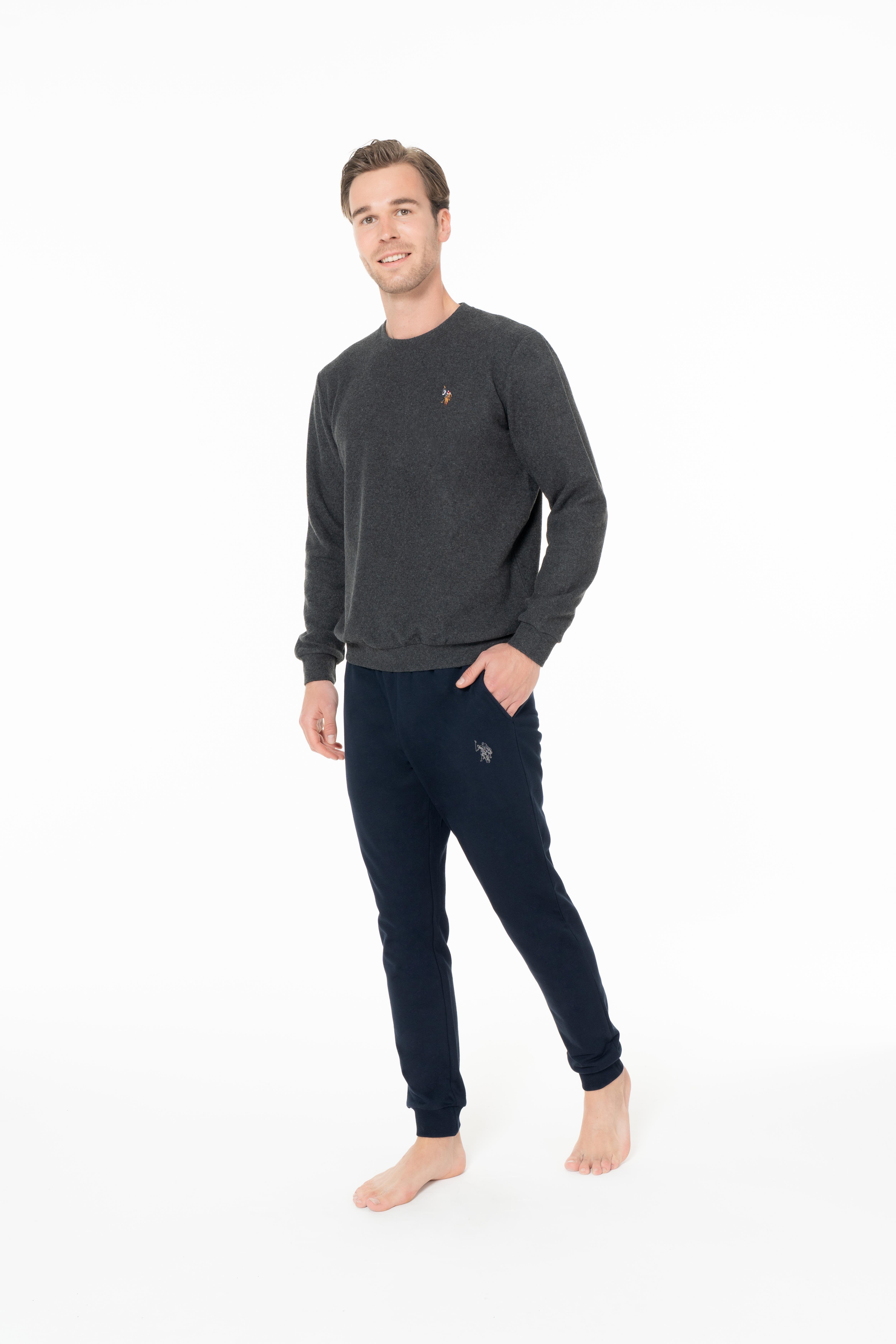 U.S. Polo Assn. Erkek Antrasit Ev Giyim  - US.01.18995.26K 100