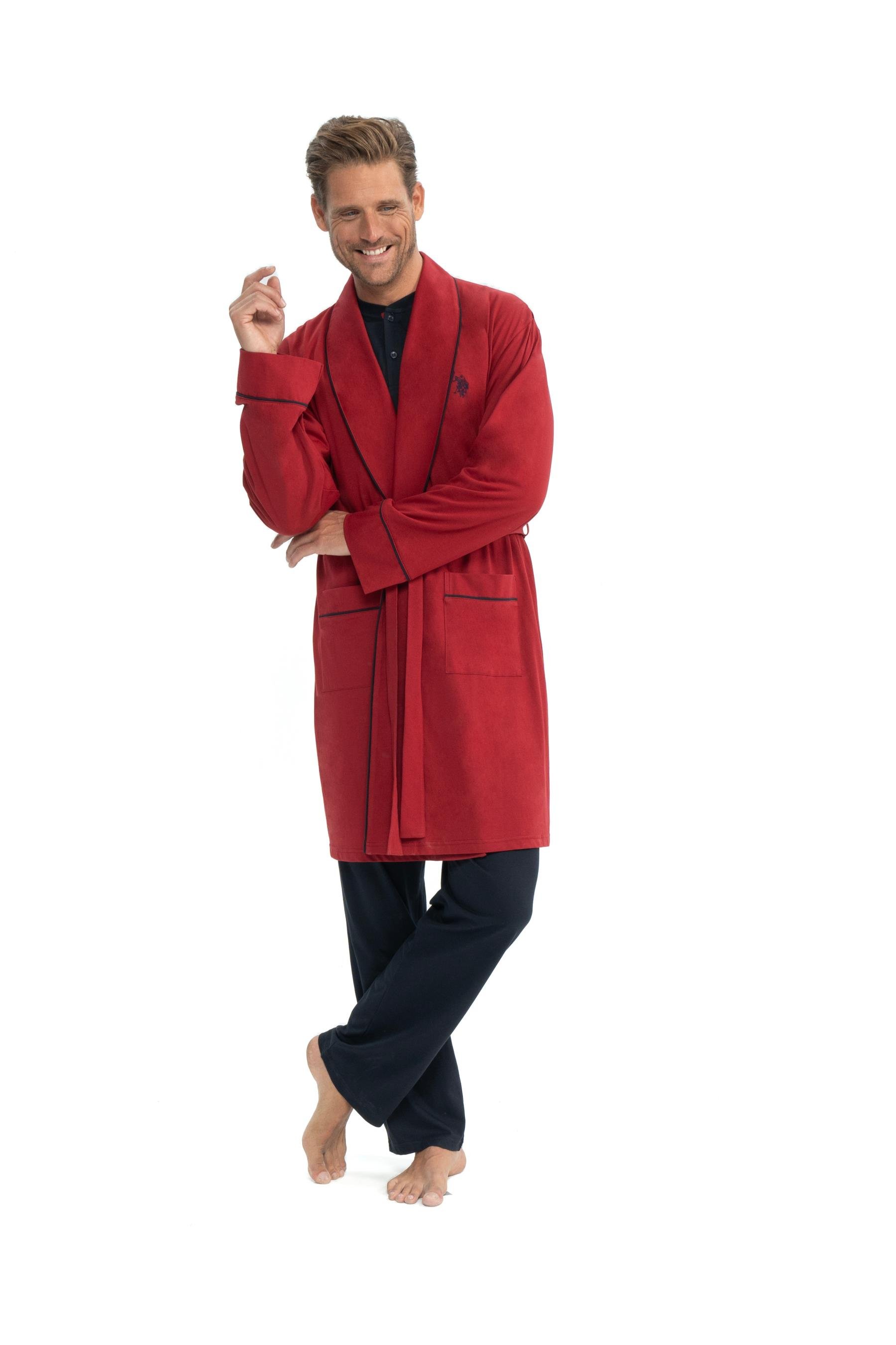 U.S. Polo Assn. -  Erkek Bordo Set Takım  - US.01.12040 165