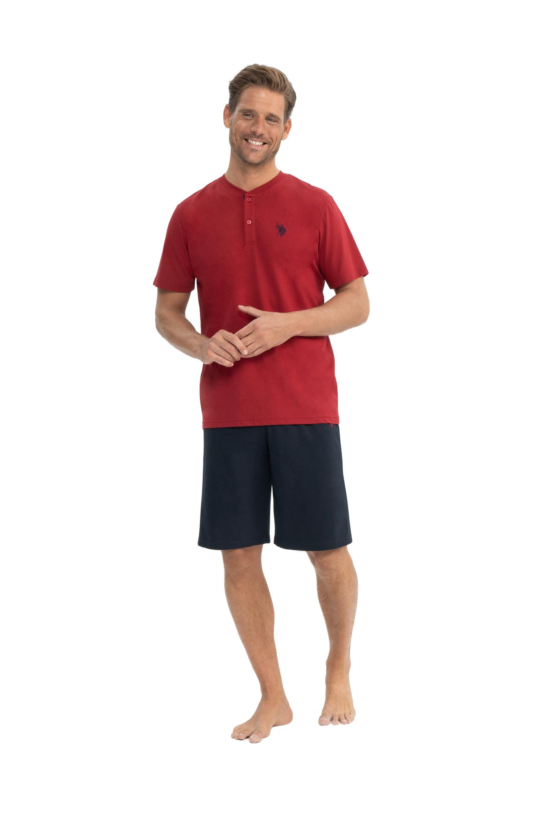 U.S. Polo Assn. -  Erkek Bordo Set Takım  - US.01.12040 165