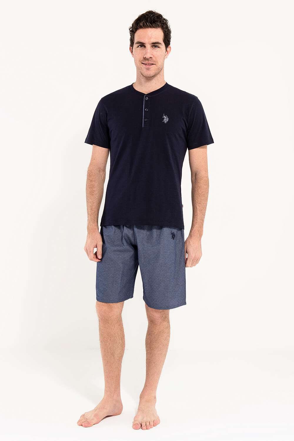 U.S. Polo Assn. Erkek Lacivert Set Takım - US.01.12000 240