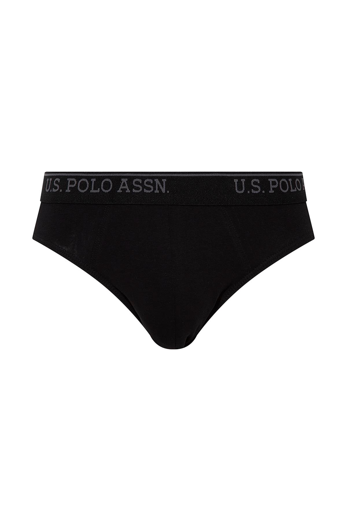 U.S. Polo Assn. - Erkek Siyah 3 Lü Slıp - US.01.90003 140