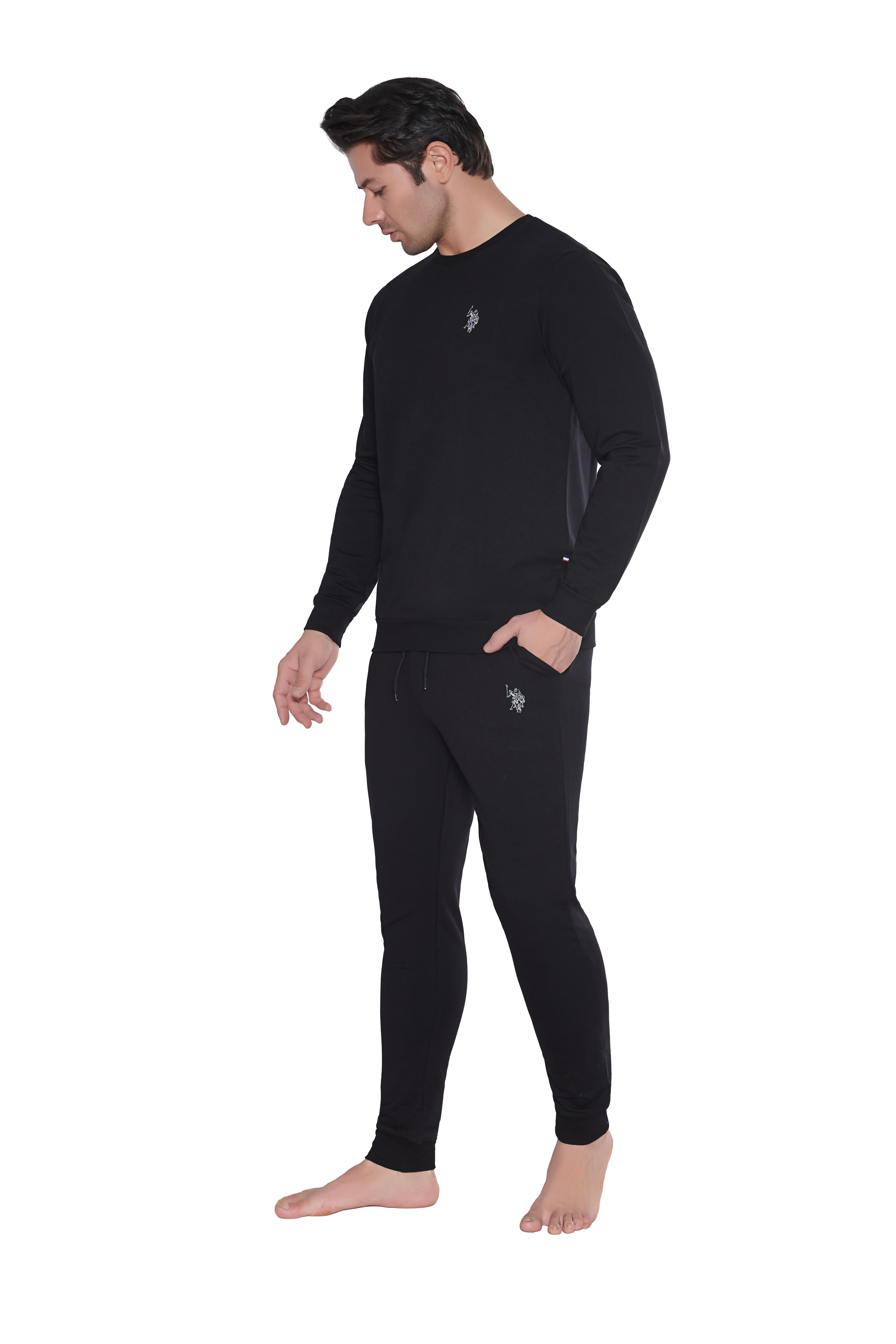 U.S. Polo Assn. Erkek Siyah Ev Giyim  - US.01.18996.INT 140