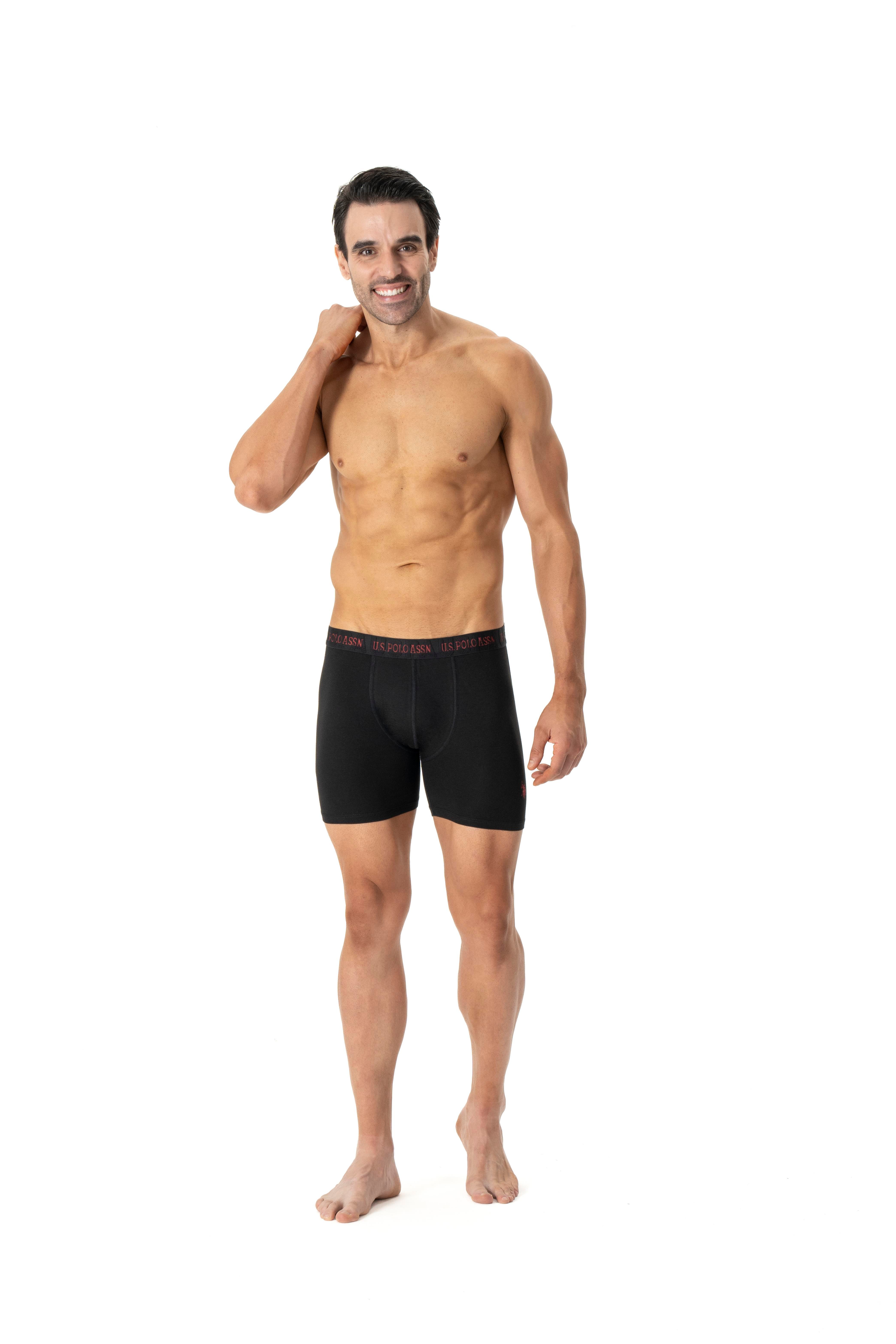 U.S. POLO ASSN. Erkek Siyah-Gri-Antrasit 3 lü Boxer  - US.01.80517 559