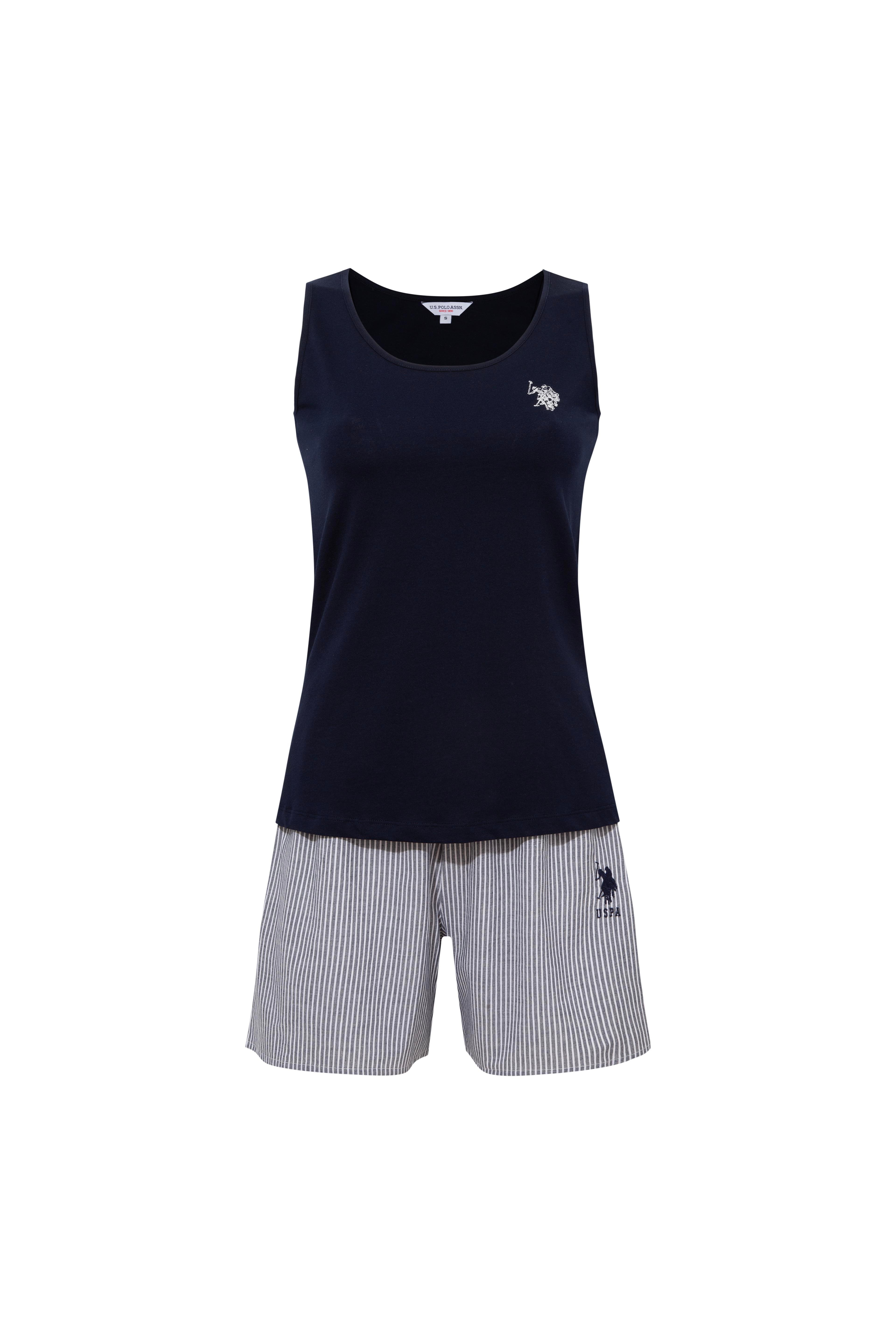 U.S. Polo Assn.  Kadın Lacivert Şort Takım  - US.01.20115.INT 205