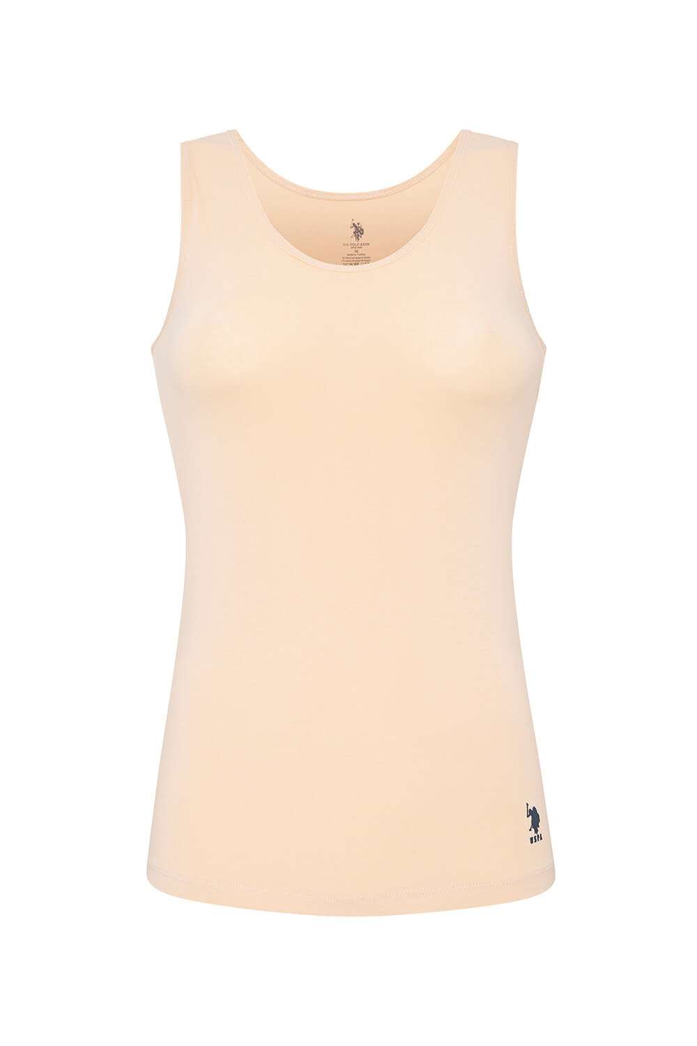 U.S. Polo Assn. Kadın Ten Kalın Askılı Atlet - US.B1.66005 222