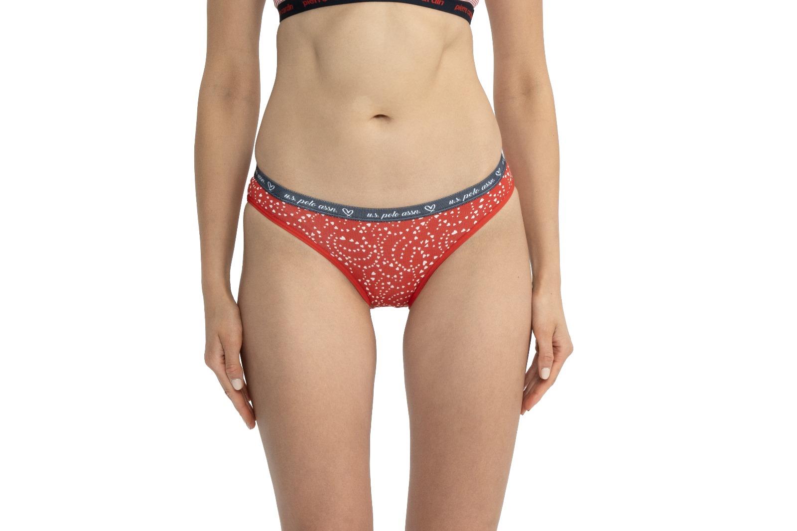 U.S. Polo Assn. Kırmızı 3 Lü Slip - US.01.66430