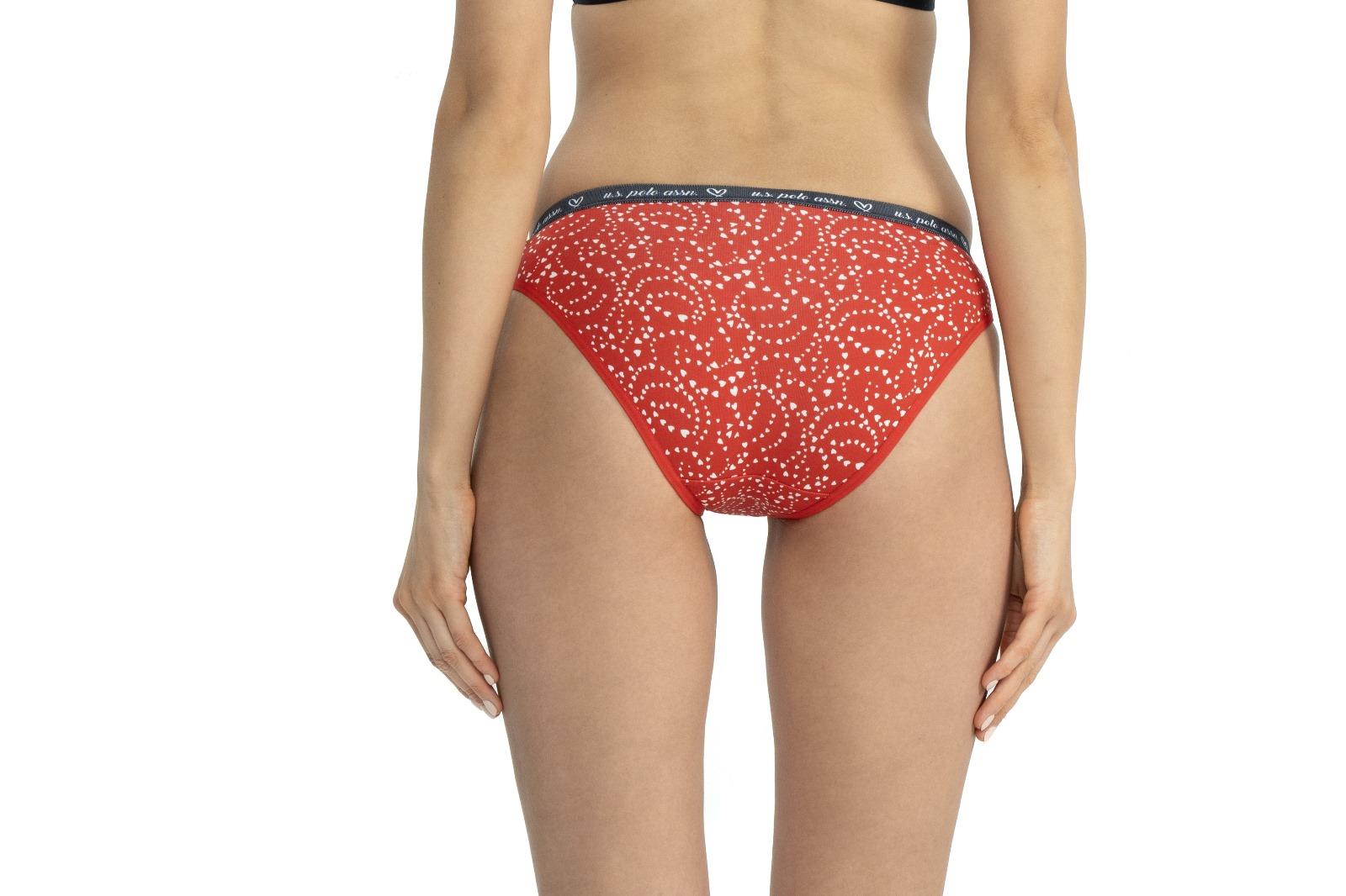 U.S. Polo Assn. Kırmızı 3 Lü Slip - US.01.66430