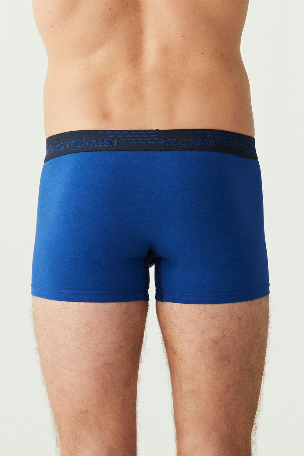 USPA Erkek Saks - Lacivert - Sarı 3 LÜ Boxer - US.01.80178 484