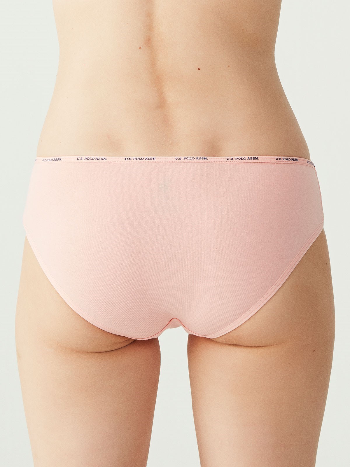 USPA Kadın Çok Renkli 5 Lİ Düşük Bel Slip - US.B1.67001 492