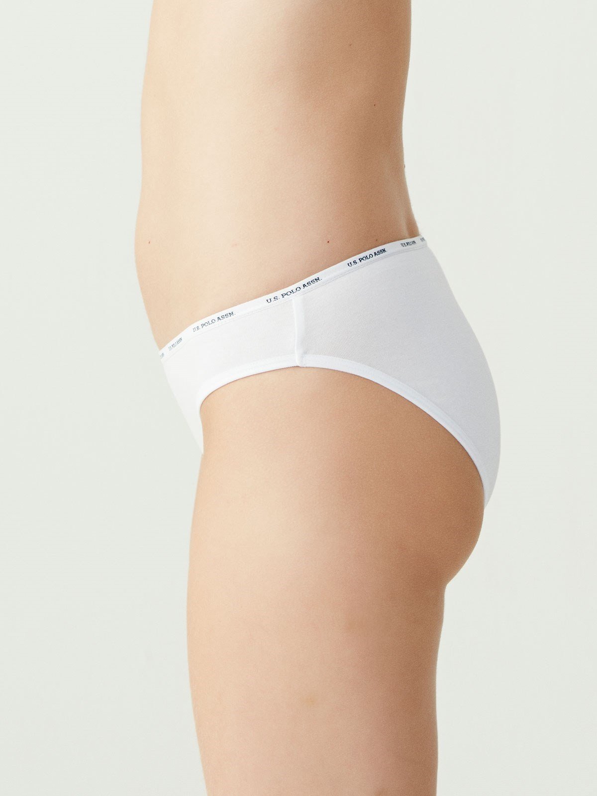 USPA Kadın Çok Renkli 5 Lİ Düşük Bel Slip - US.B1.67001 493