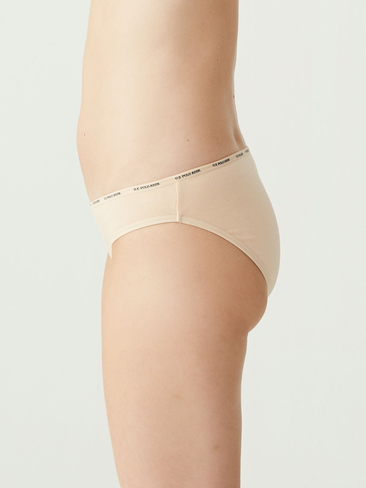 USPA Kadın Çok Renkli 5 Lİ Düşük Bel Slip - US.B1.67001 491