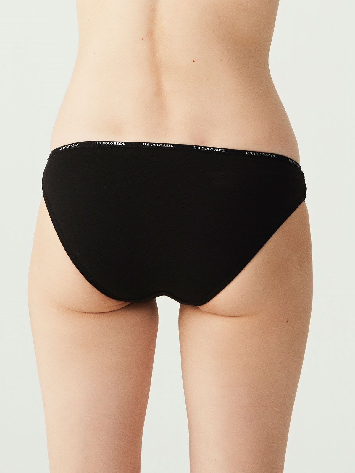 USPA Kadın Çok Renkli 5 Lİ Düşük Bel Slip - US.B1.67001 491