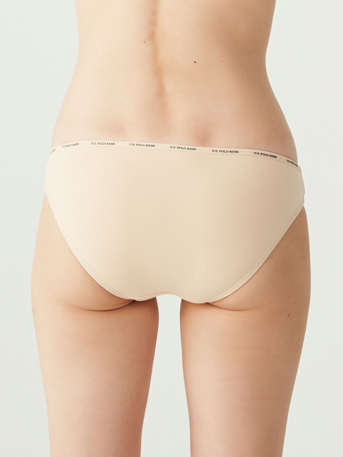 USPA Kadın Çok Renkli 5 Lİ Düşük Bel Slip - US.B1.67001 492