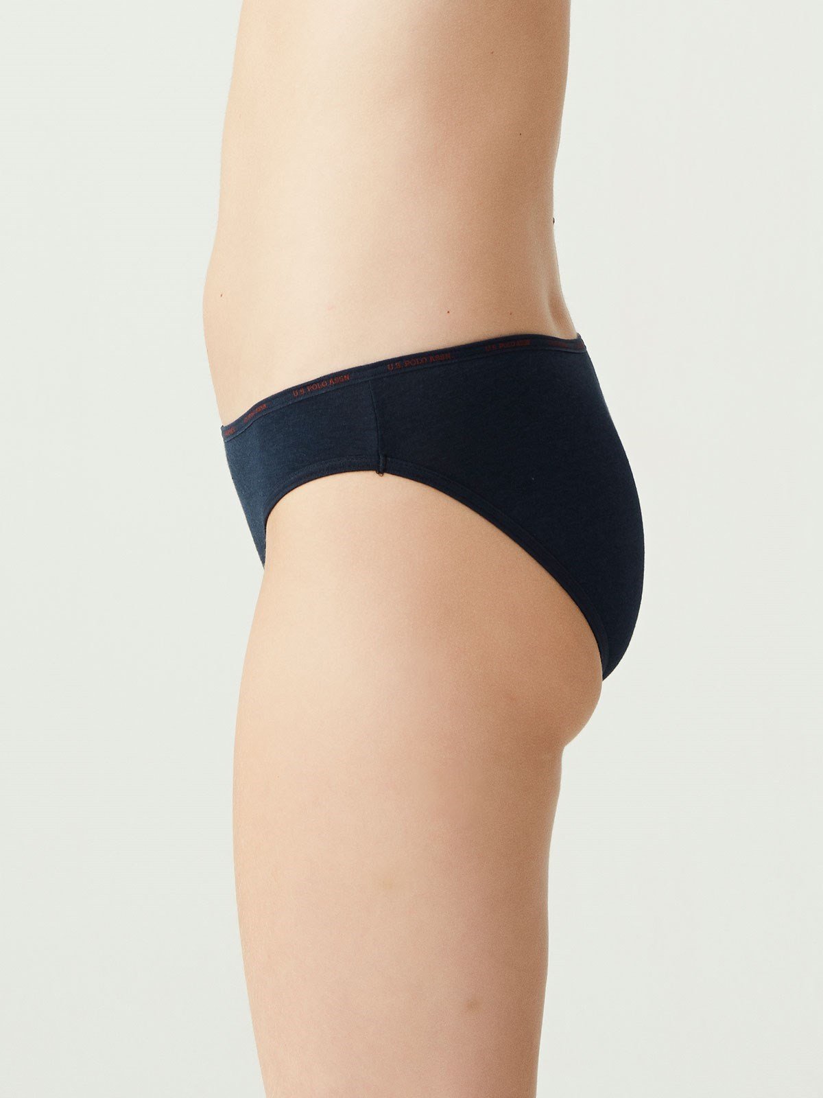 USPA Kadın Çok Renkli 5 Lİ Düşük Bel Slip - US.B1.67001 491