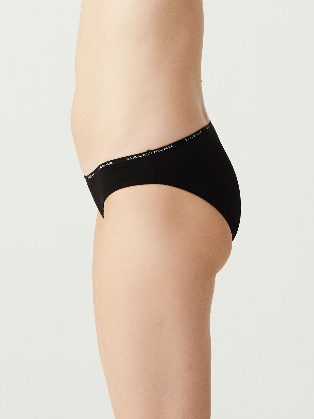 USPA Kadın Çok Renkli 5 Lİ Düşük Bel Slip - US.B1.67001 493