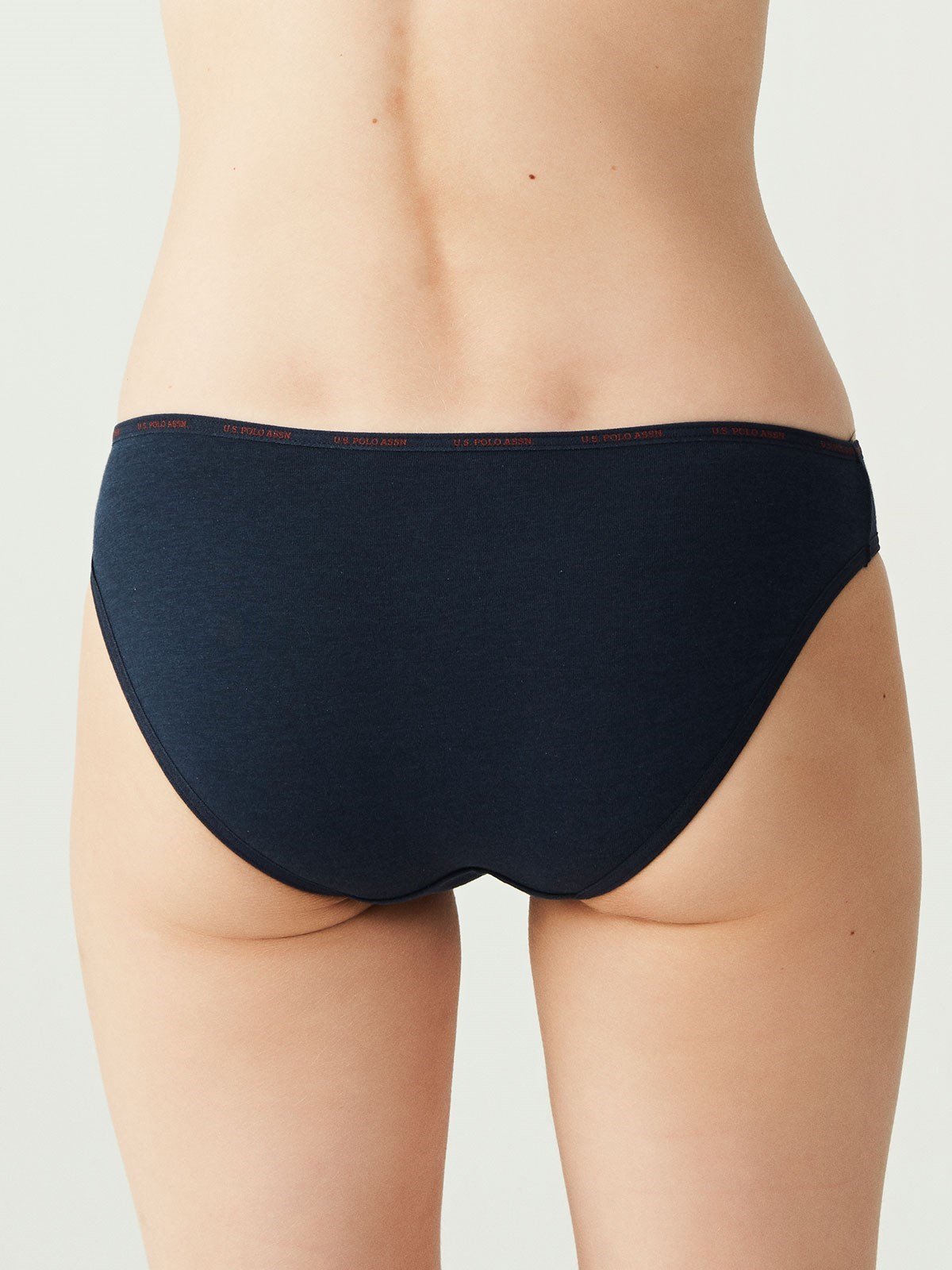 USPA Kadın Çok Renkli 5 Lİ Düşük Bel Slip - US.B1.67001 491