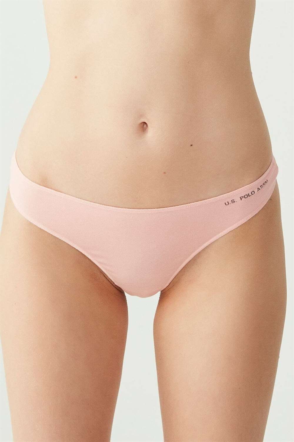 USPA Kadın Çok Renkli 5 Lİ Kıl Lastikli String - US.B1.67005 492