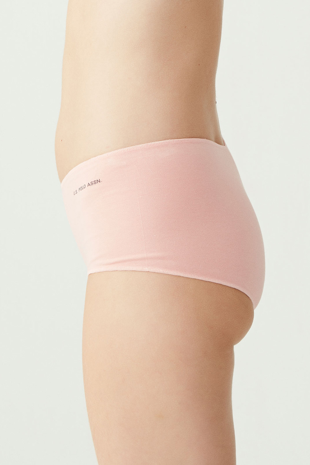 USPA Kadın Çok Renkli 5 Lİ Kıl Lastikli Şort - US.B1.67004 492