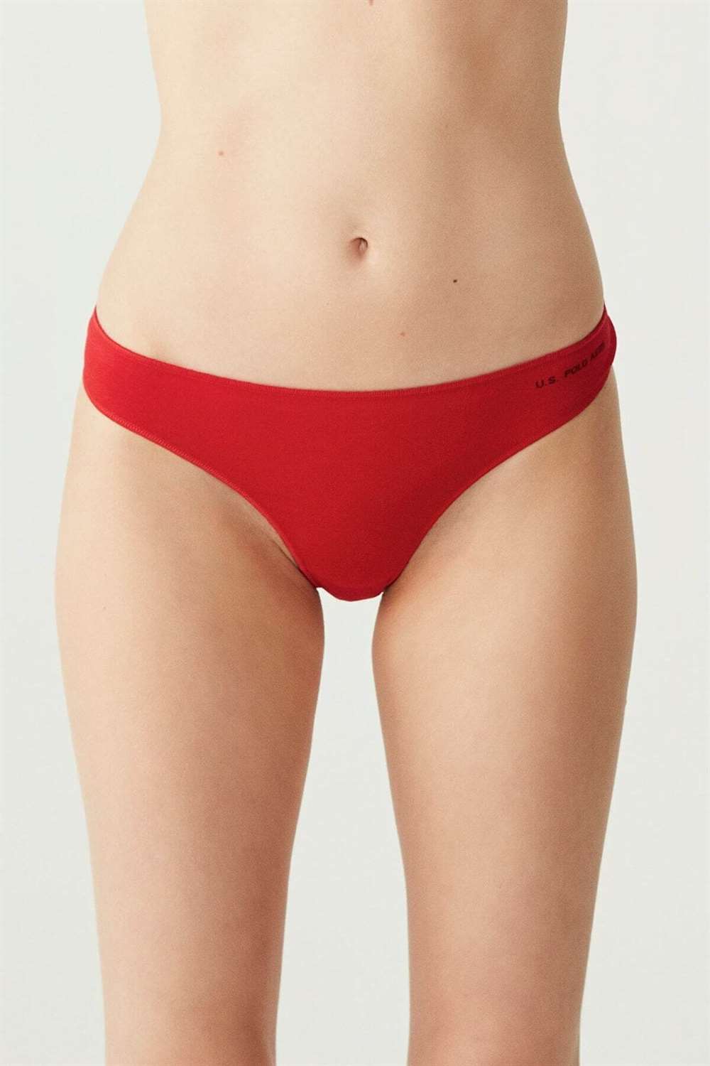 USPA Kadın Çok Renkli 5 Lİ Kıl Lastikli String - US.B1.67005 492