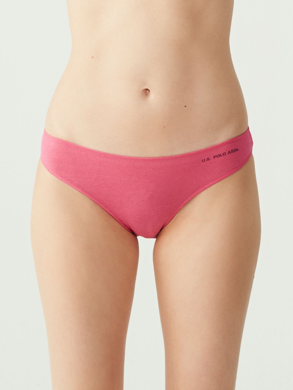 USPA Kadın Çok Renkli 5 Lİ Kıl Lastikli Slip - US.B1.67006 491