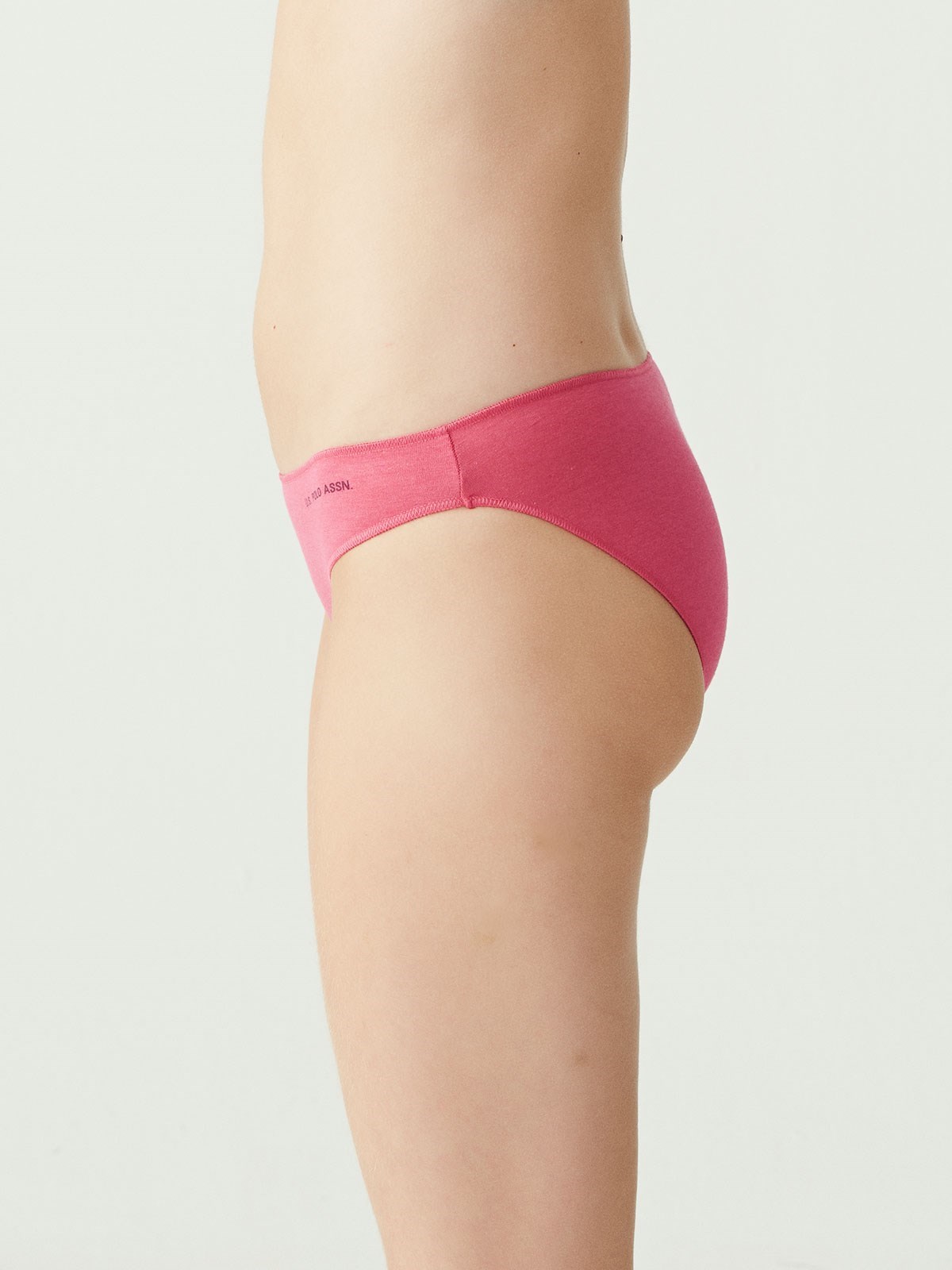 USPA Kadın Çok Renkli 5 Lİ Kıl Lastikli Slip - US.B1.67006 491