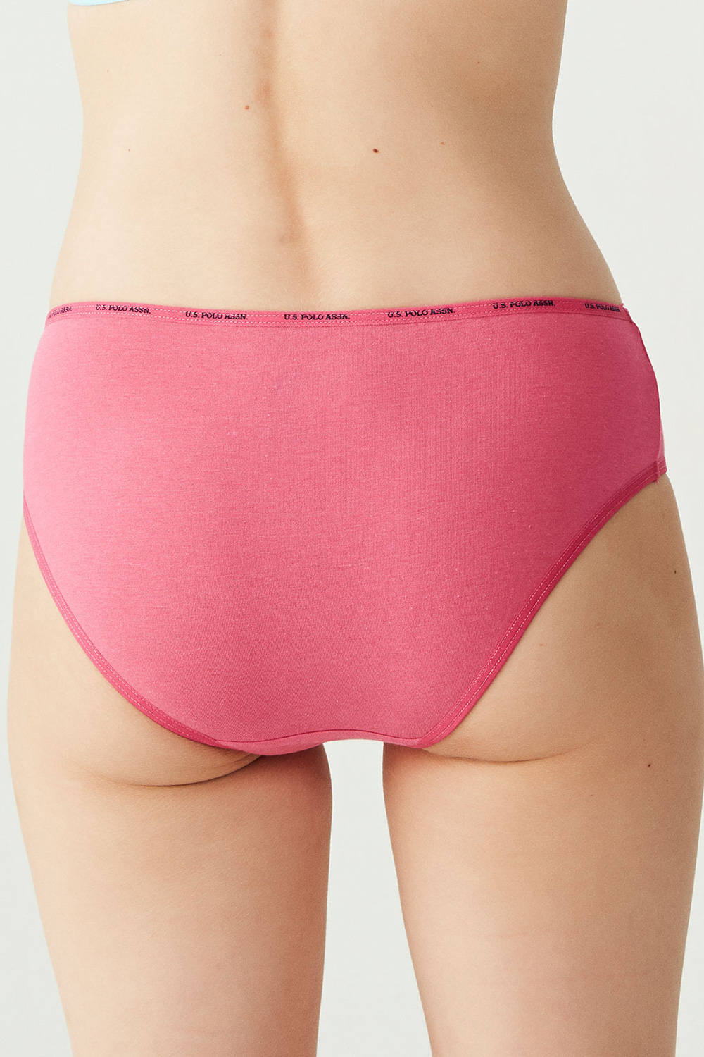 USPA Kadın Çok Renkli 5 Lİ Yüksek Bel Slip - US.B1.67002 491