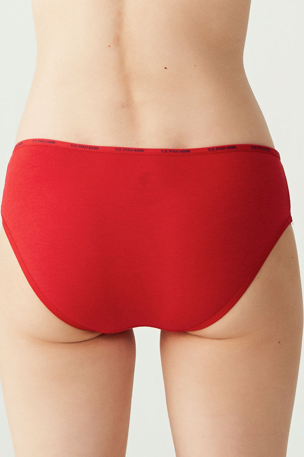 USPA Kadın Çok Renkli 5 Lİ Yüksek Bel Slip - US.B1.67002 492