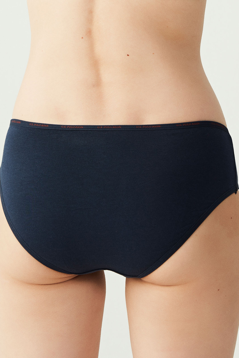 USPA Kadın Çok Renkli 5 Lİ Yüksek Bel Slip - US.B1.67002 491