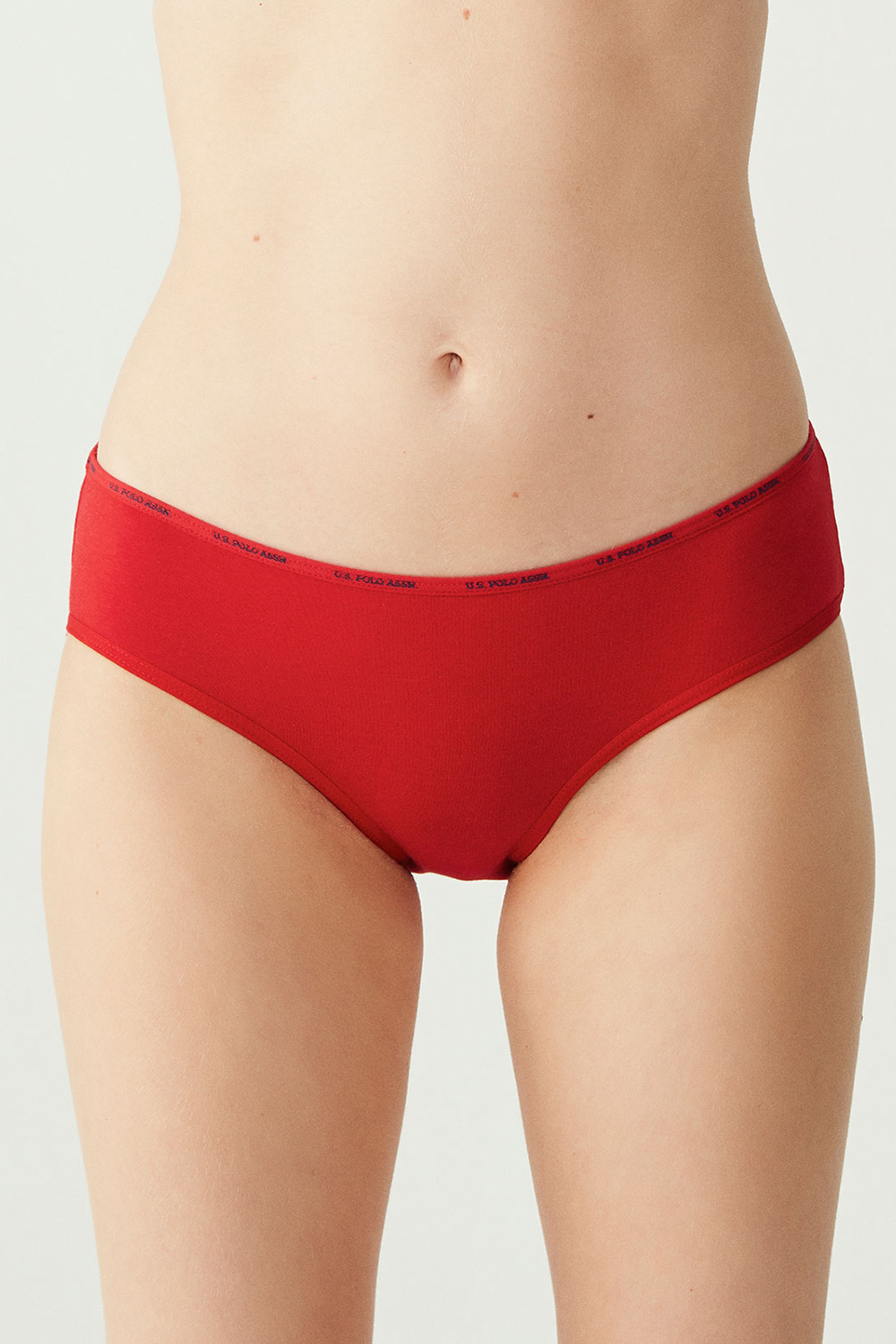 USPA Kadın Çok Renkli 5 Lİ Yüksek Bel Slip - US.B1.67002 492