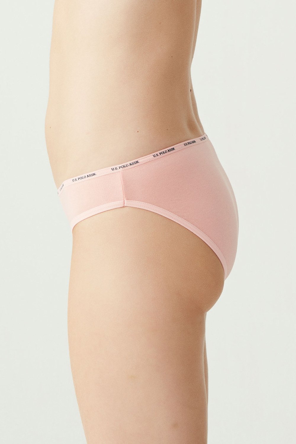 USPA Kadın Çok Renkli 5 Lİ Yüksek Bel Slip - US.B1.67002 492