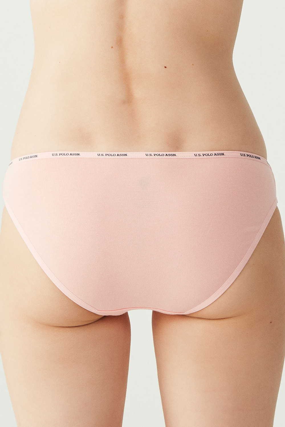 USPA Kadın Çok Renkli 5 Lİ Yüksek Bel Slip - US.B1.67002 492