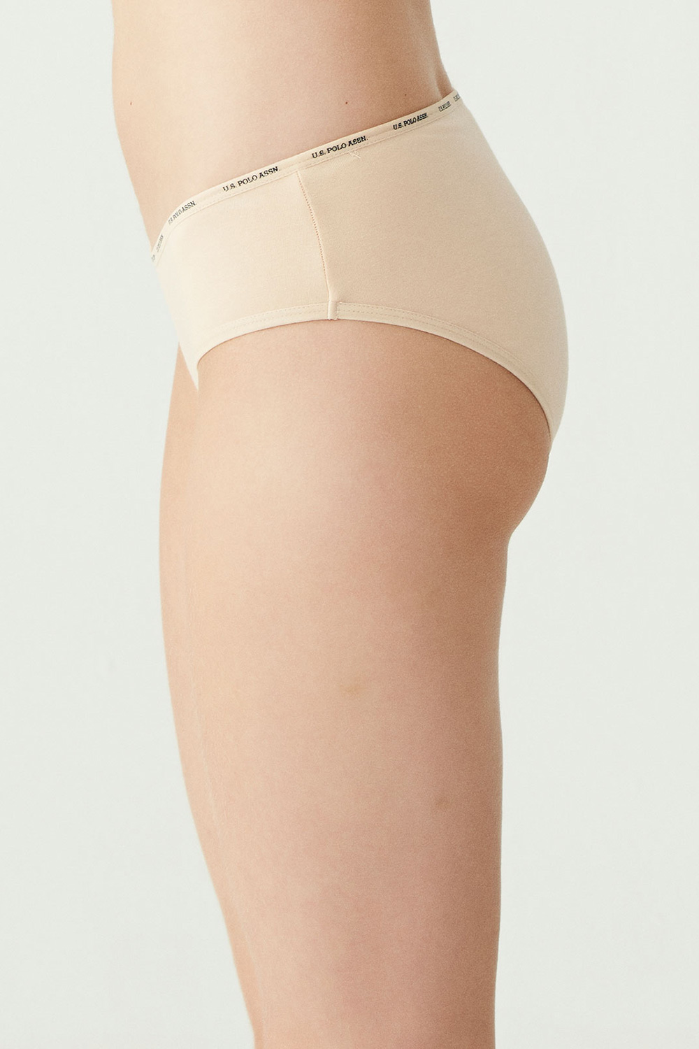 USPA Kadın Çok Renkli 5 Lİ Yüksek Bel Slip - US.B1.67002 493