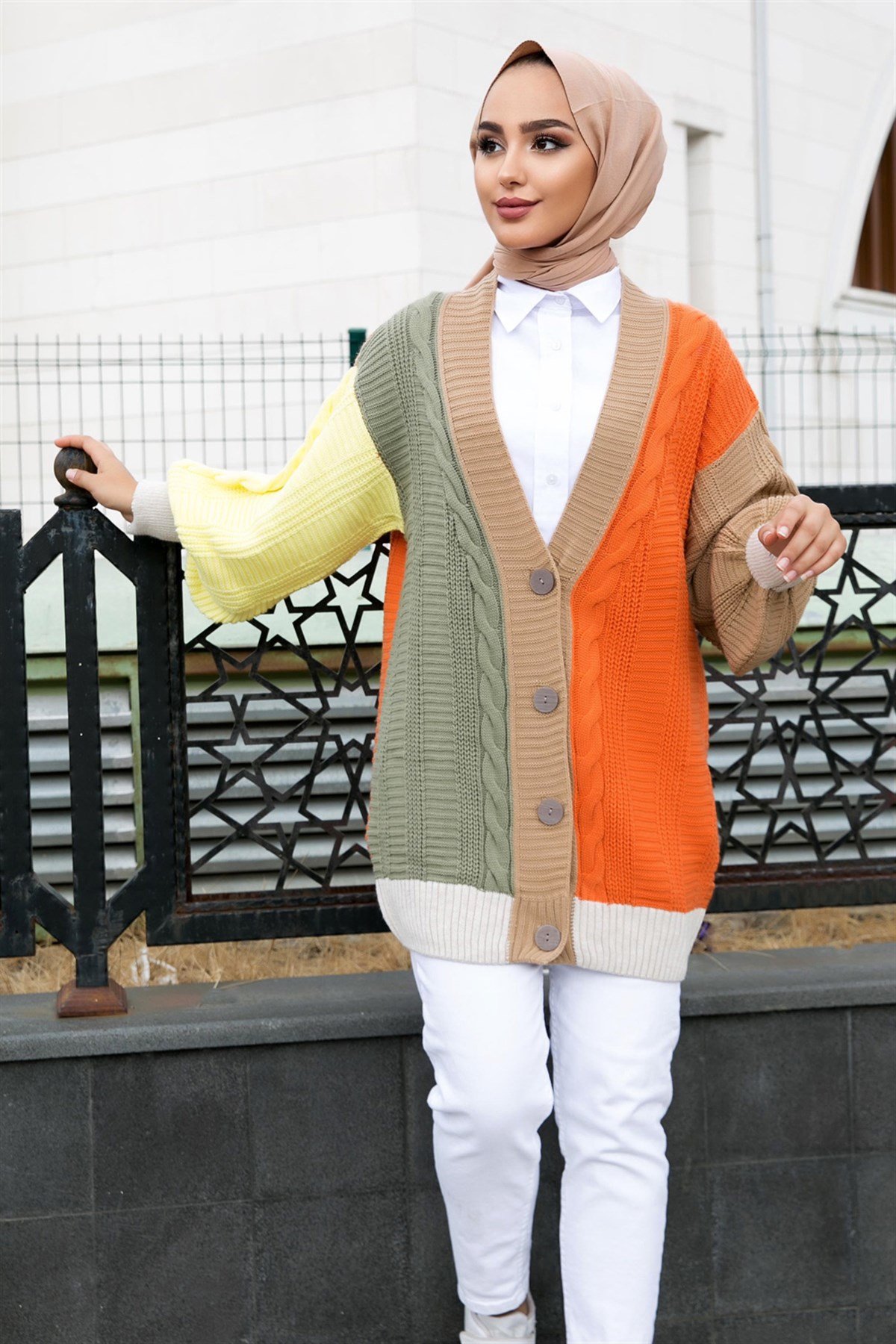 BALON KOL RENKLİ HIRKA-Orange