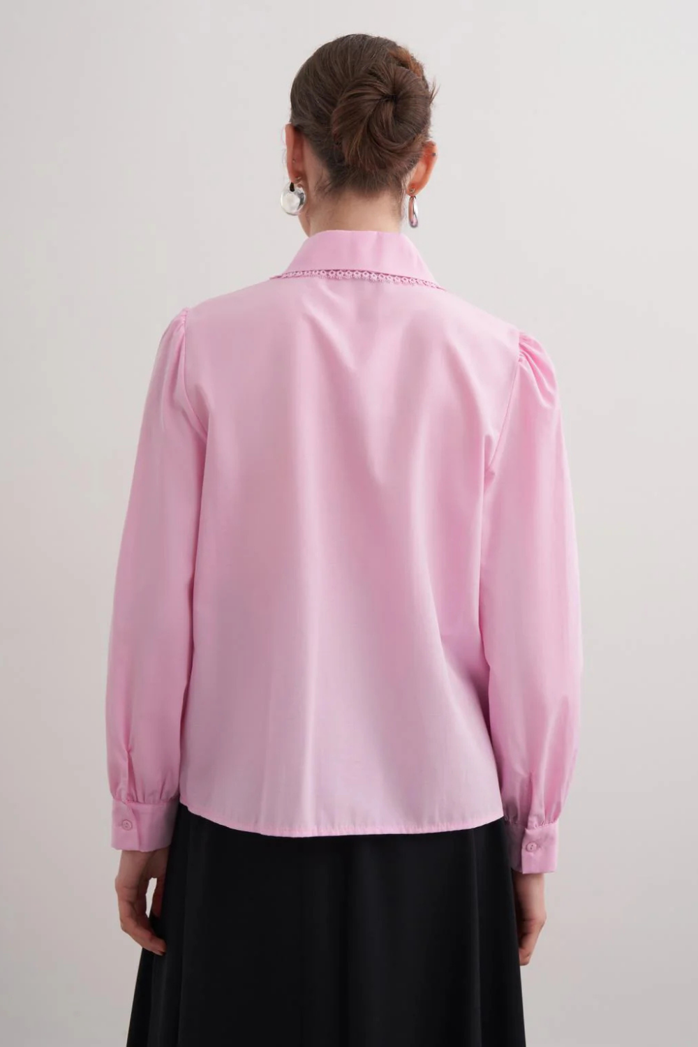 Bebe Yaka Gömlek Pembe