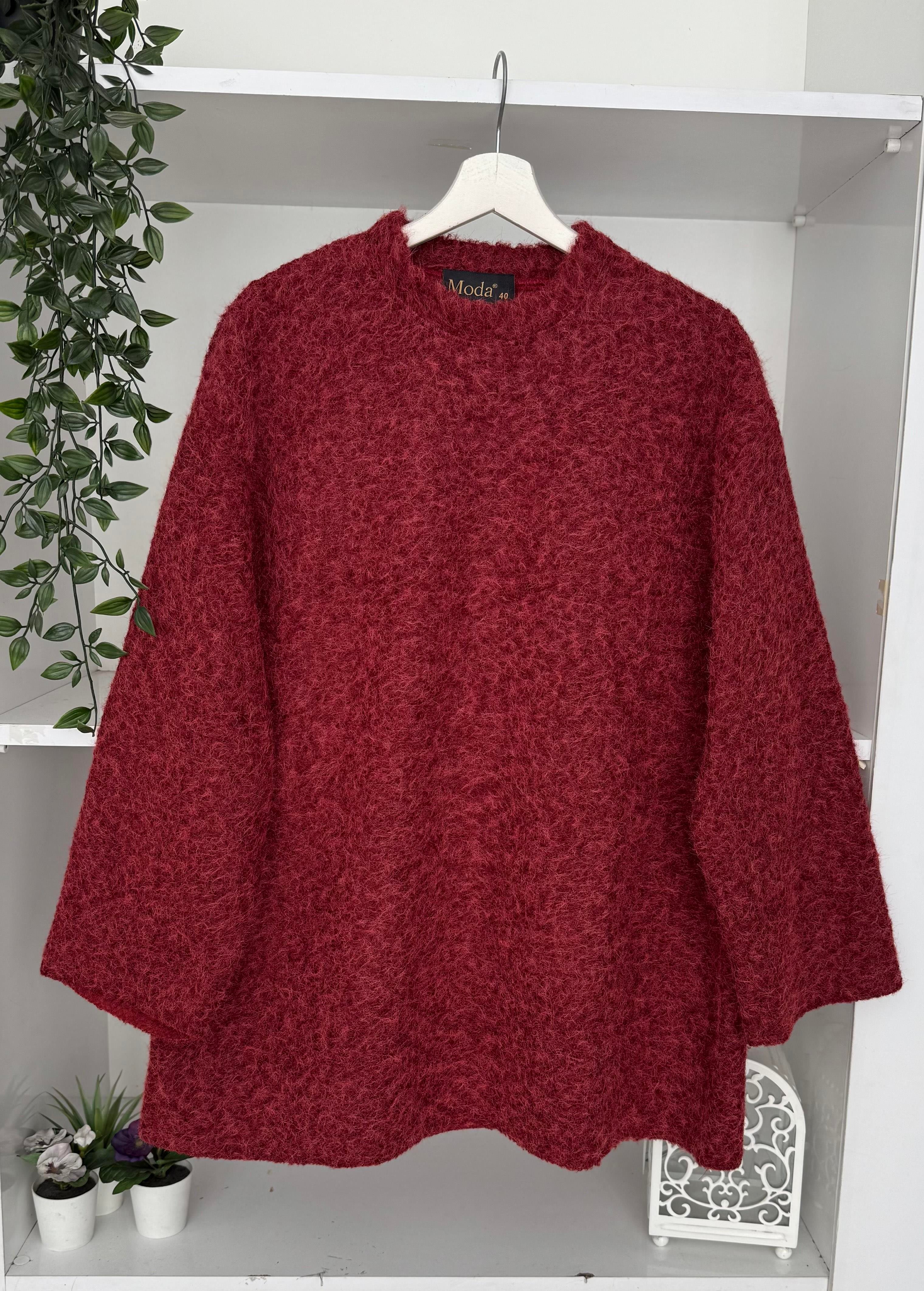 İnce Kaşe Kazak Bordo