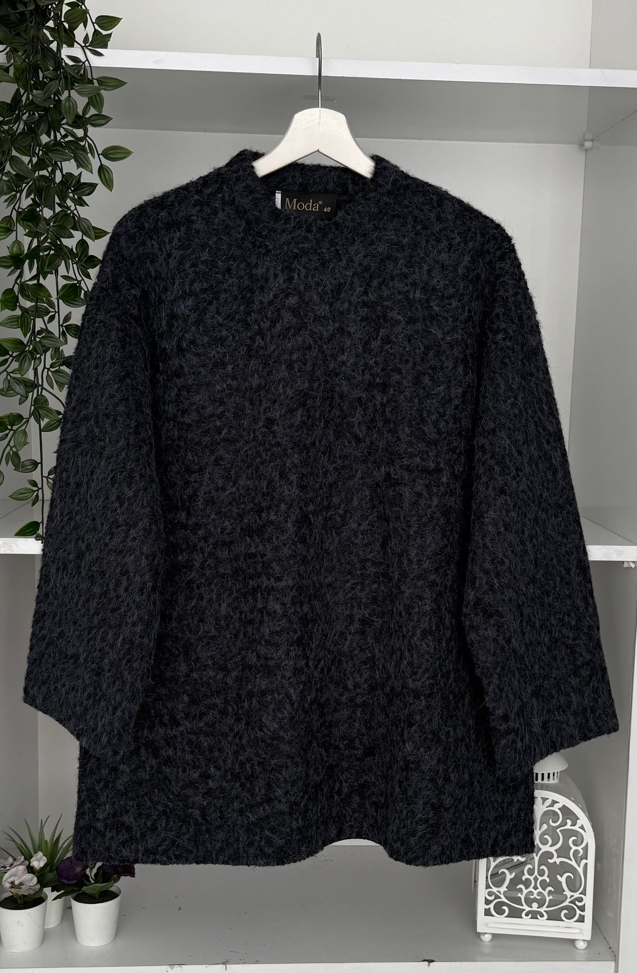 İnce Kaşe Kazak Siyah