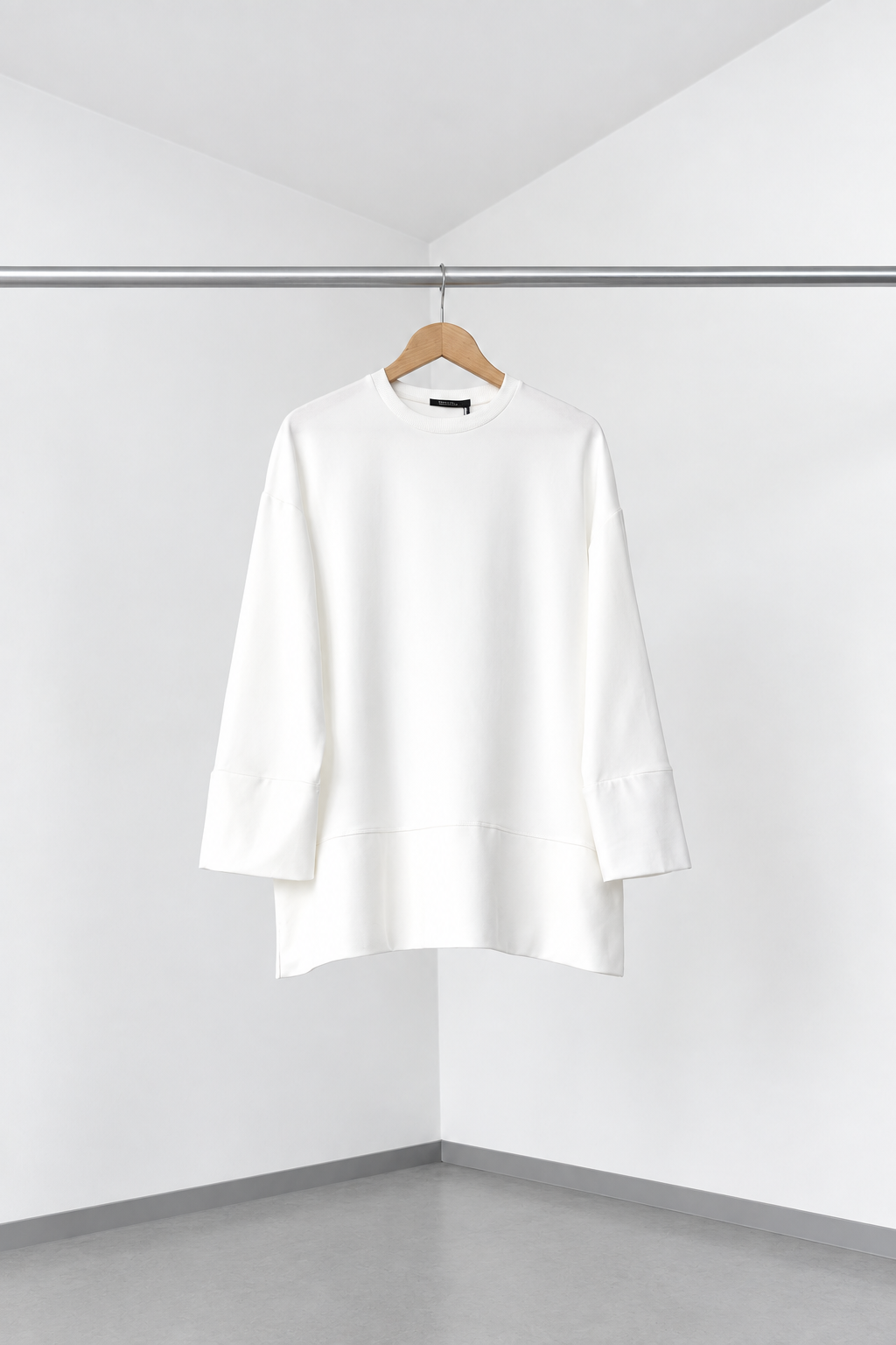 Oversize Sweat Beyaz