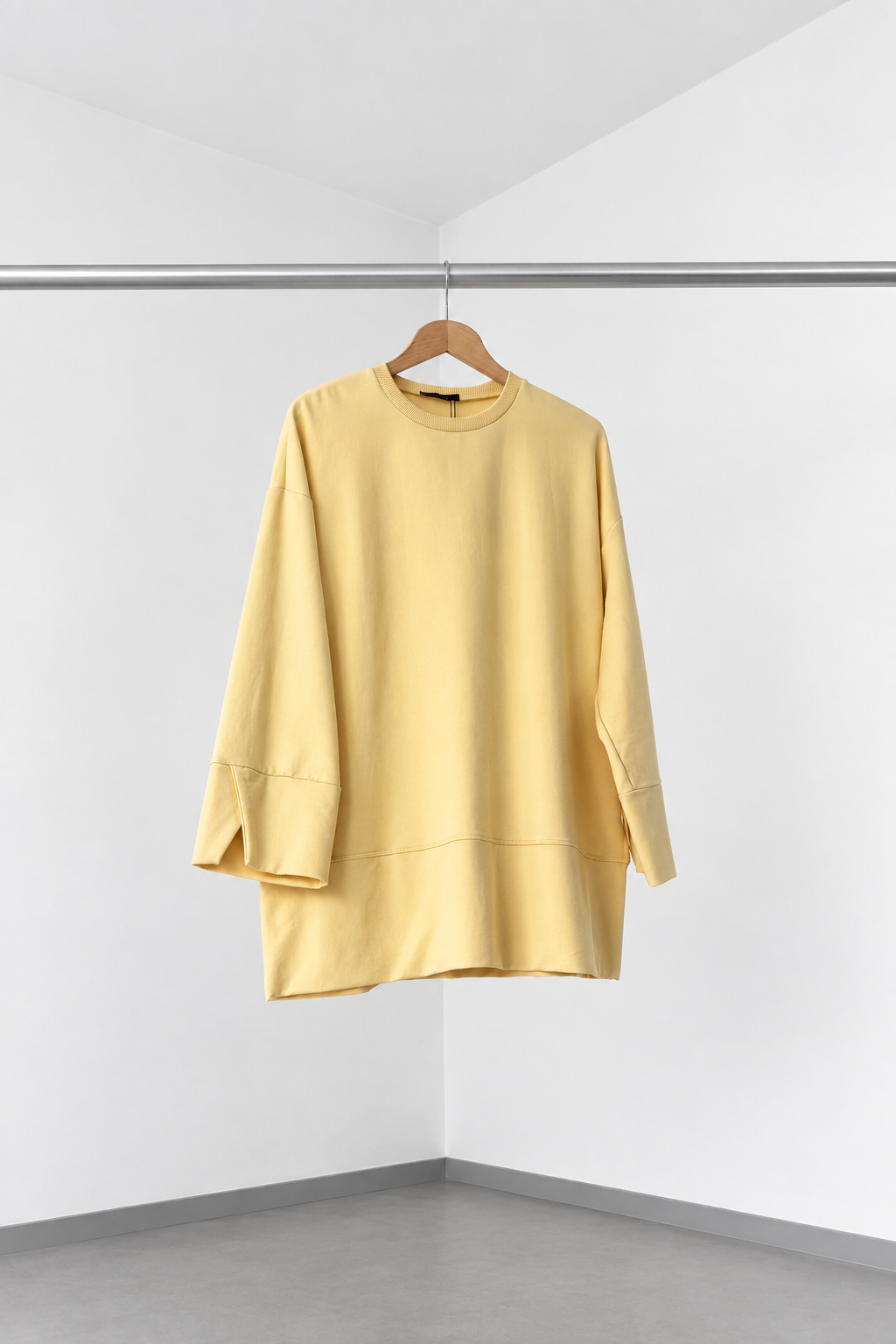 Oversize Sweat Sarı