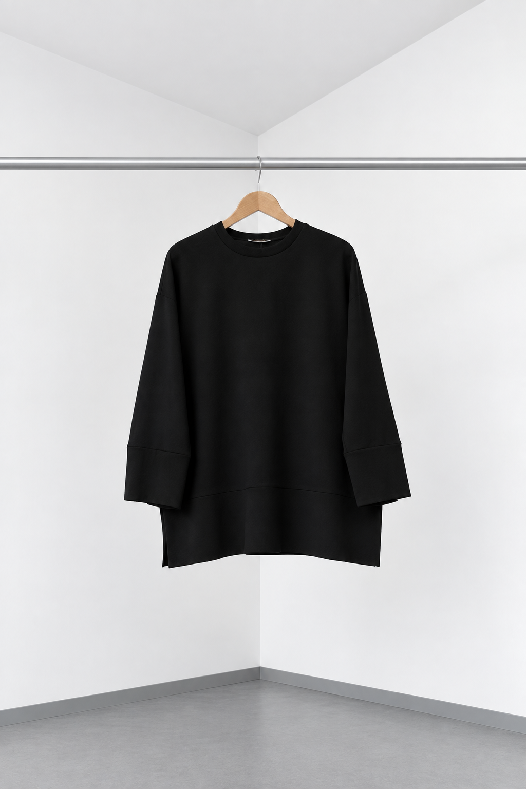 Oversize Sweat Siyah